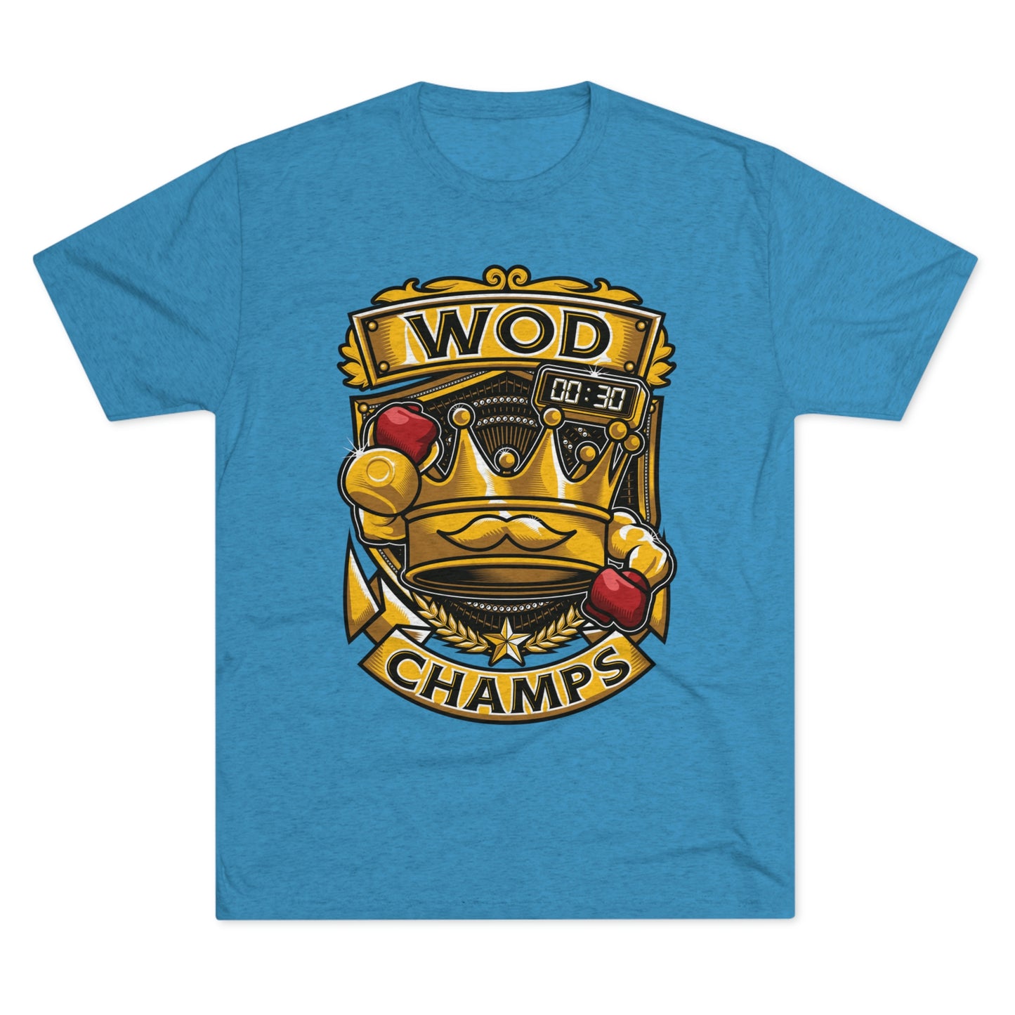 WOD CHAMPS - PREMIUM SOFT - Unisex Tri-Blend Crew Tee (Next Level 6010)