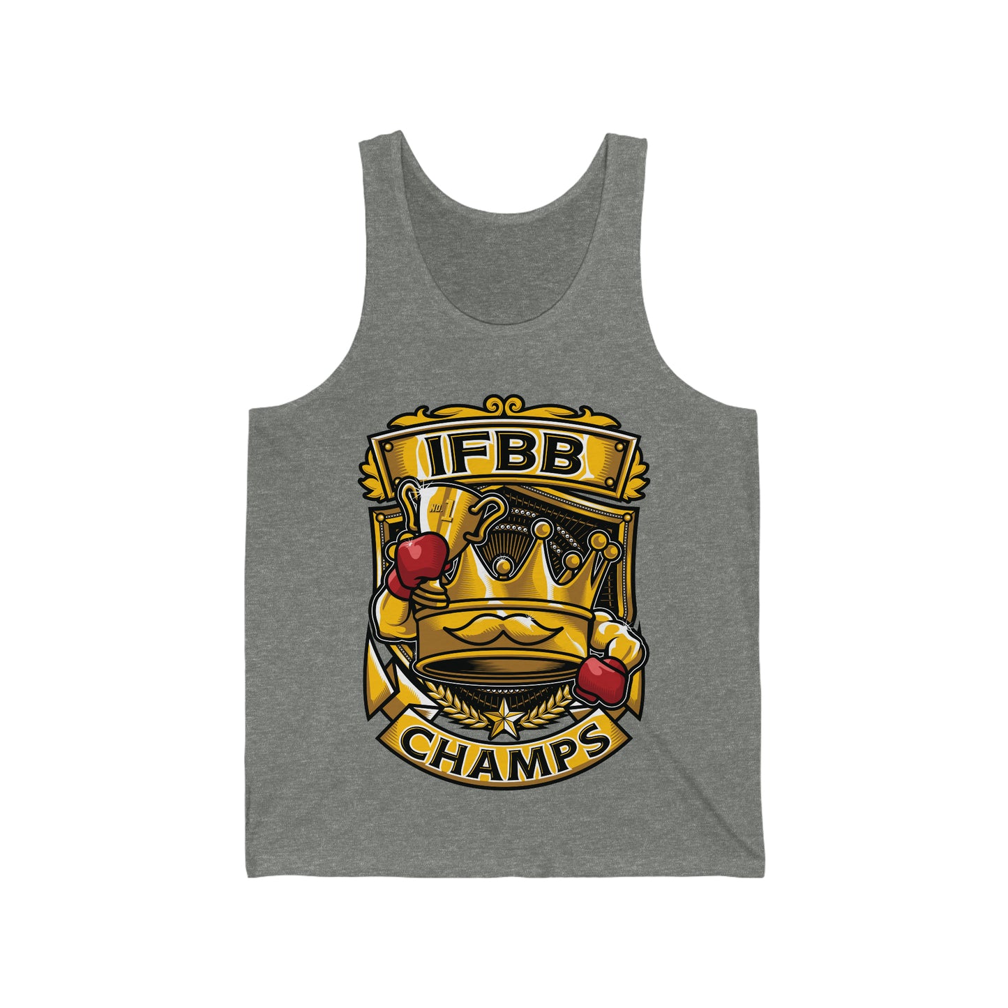 IFBB CHAMPS - PREMIUM SOFT - Unisex Jersey Tank (Bella+Canvas 3480)
