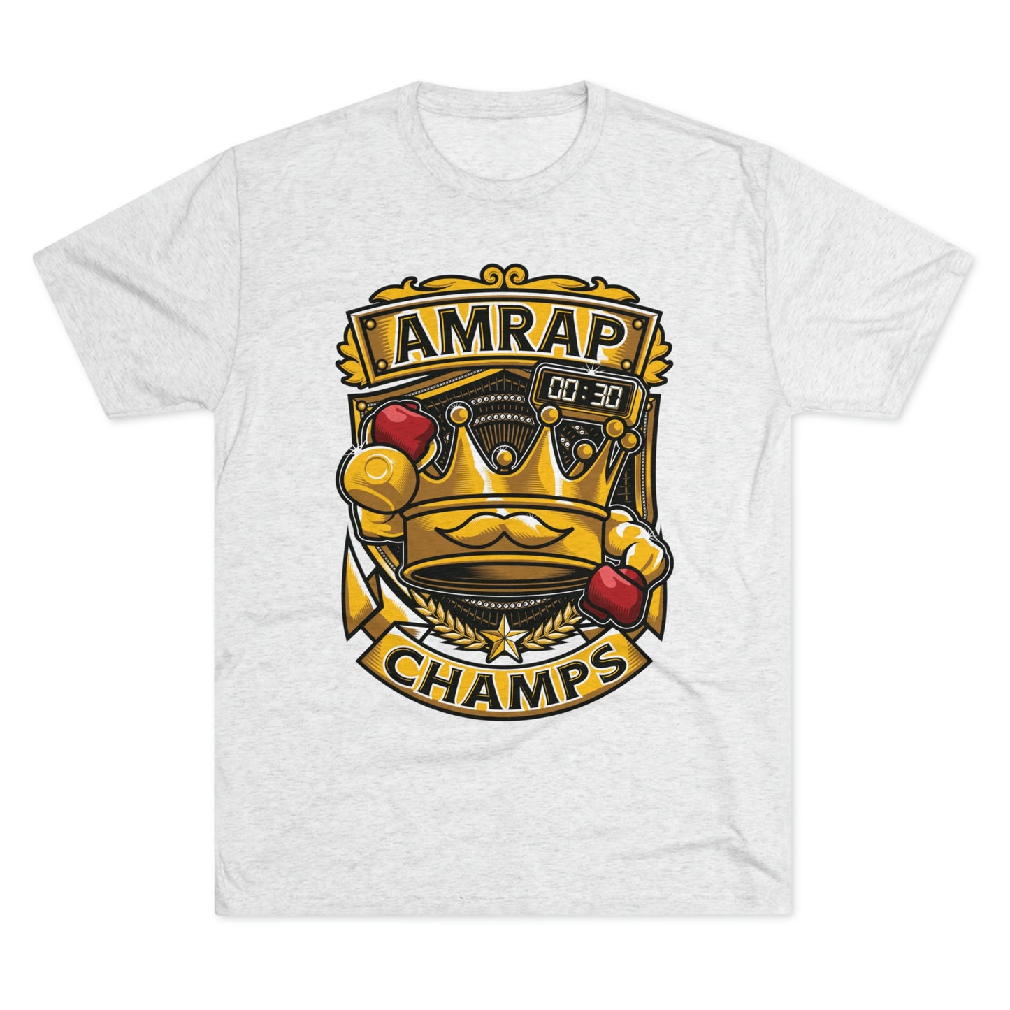 AMRAP CHAMPS - PREMIUM SOFT - Unisex Tri-Blend Crew Tee (Next Level 6010)