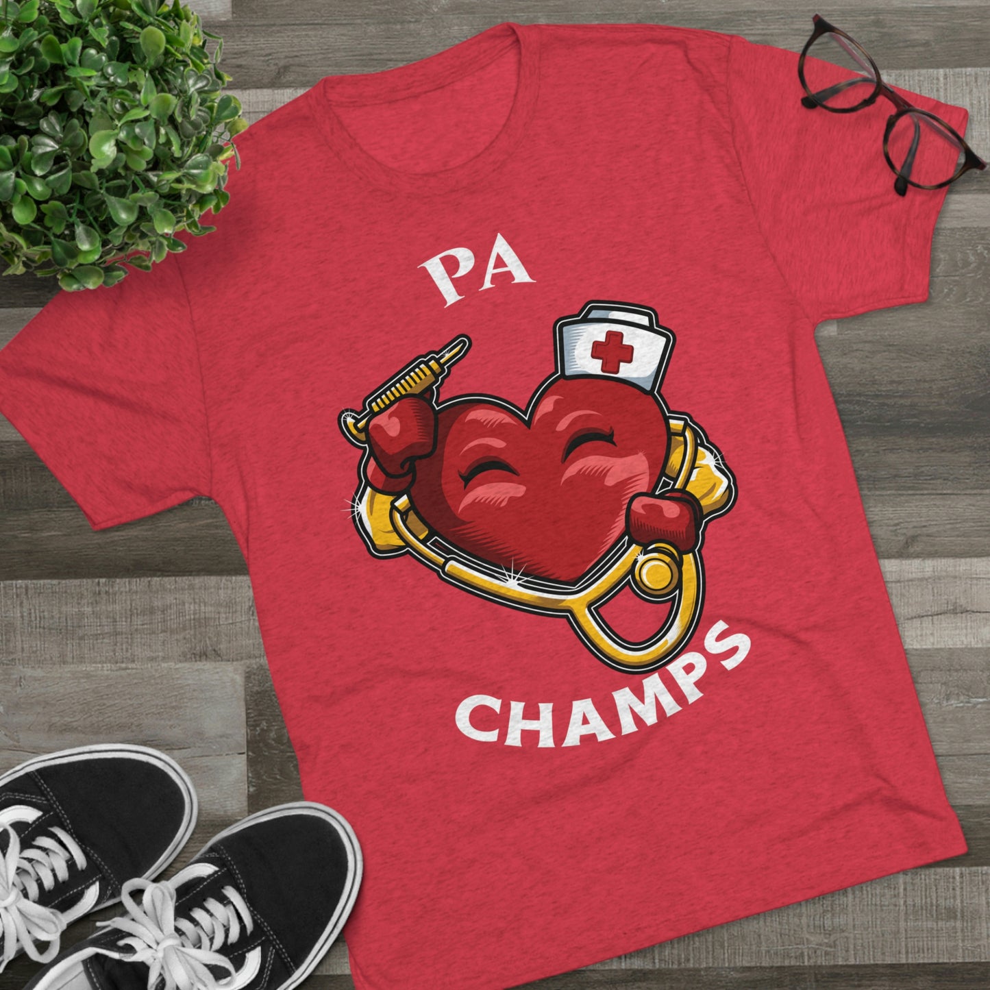 PA CHAMPS - PREMIUM SOFT - Unisex Tri-Blend Crew Tee (Next Level 6010)
