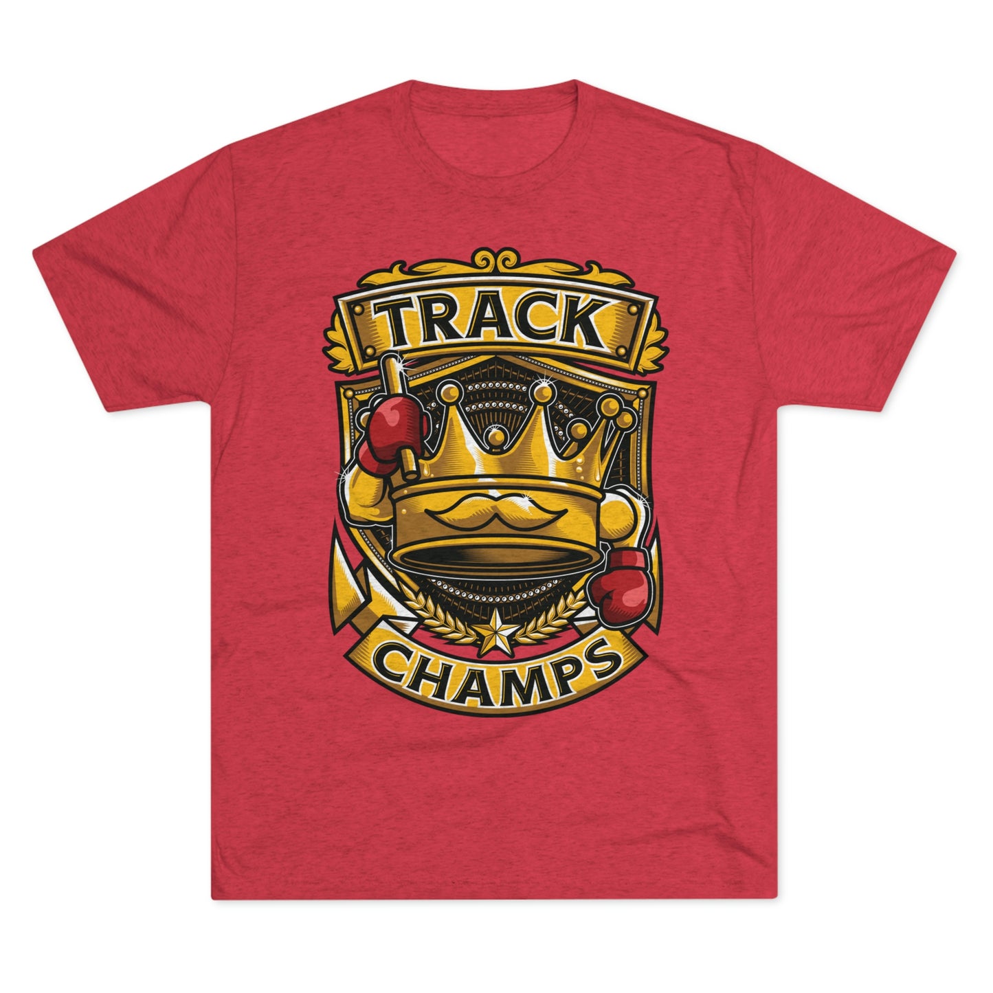 TRACK CHAMPS - PREMIUM SOFT - Unisex Tri-Blend Crew Tee (Next Level 6010)