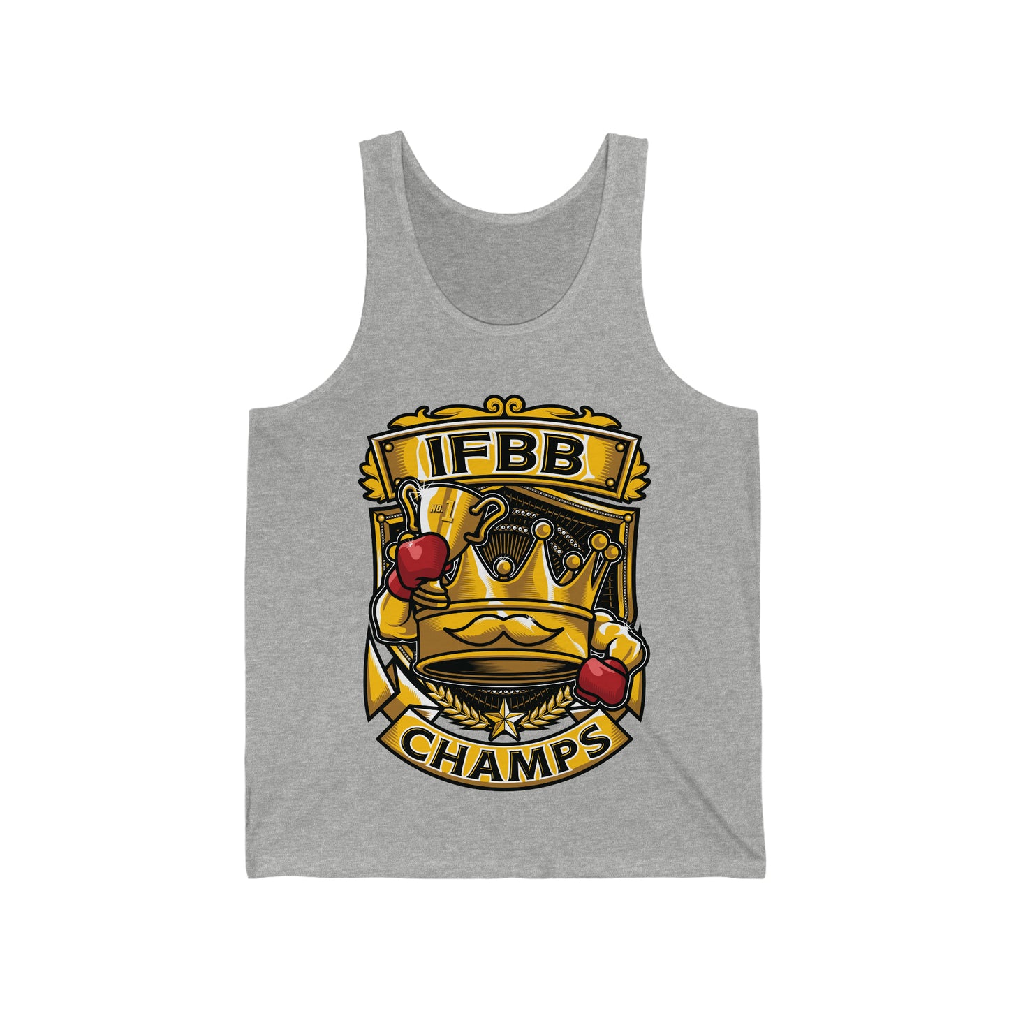 IFBB CHAMPS - PREMIUM SOFT - Unisex Jersey Tank (Bella+Canvas 3480)