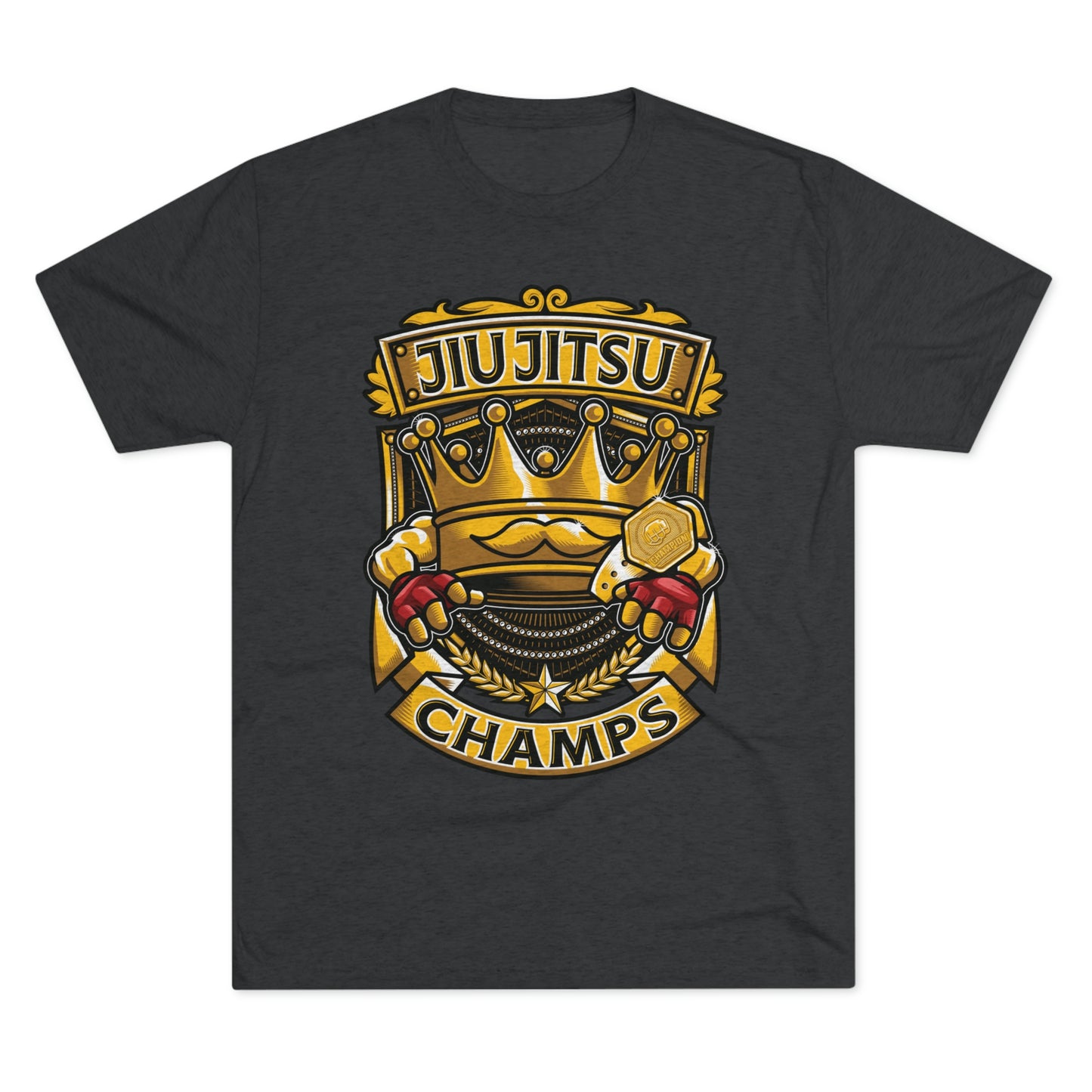 JIUJITSU CHAMPS - PREMIUM SOFT - Unisex Tri-Blend Crew Tee (Next Level 6010)