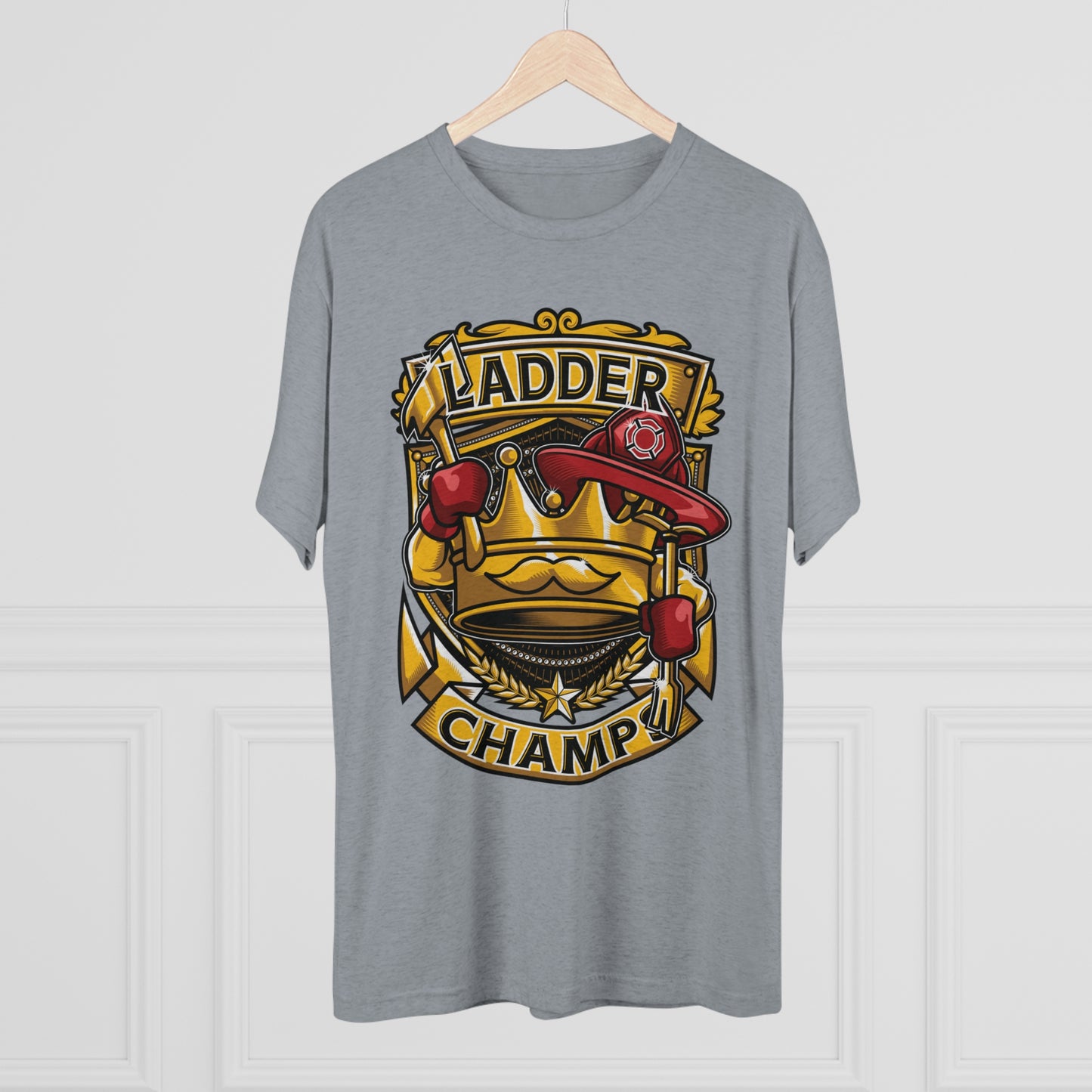 LADDER CHAMPS - PREMIUM SOFT - Unisex Tri-Blend Crew Tee (Next Level 6010)