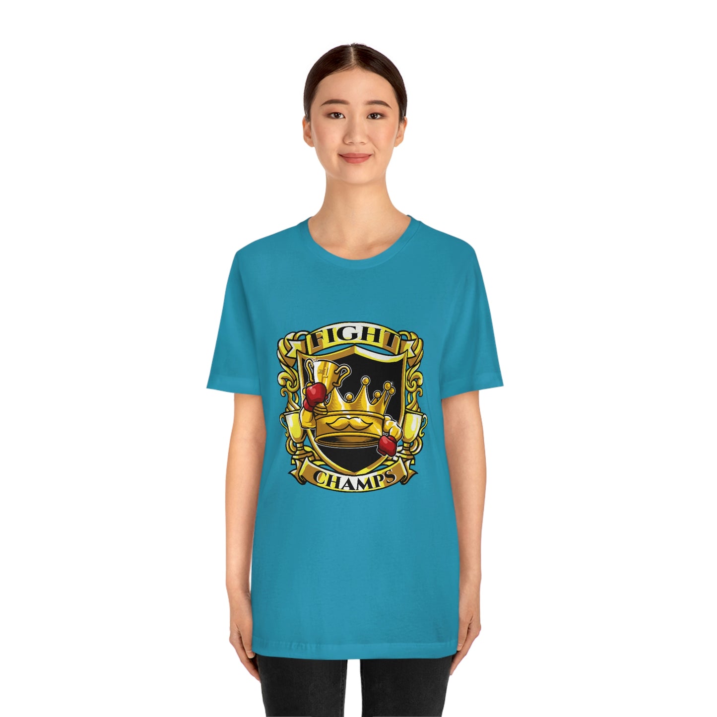Fight Champs! Unisex Jersey Short Sleeve Tee (Bella+Canvas)