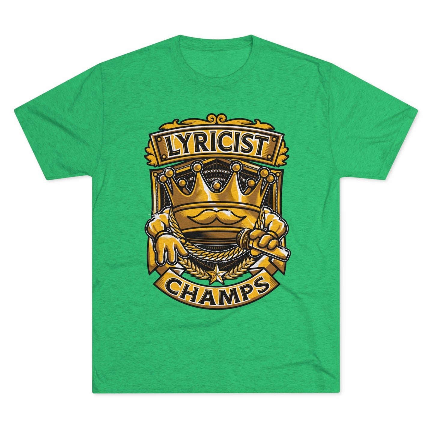 LYRICIST CHAMPS - PREMIUM SOFT - Unisex Tri-Blend Crew Tee (Next Level 6010)