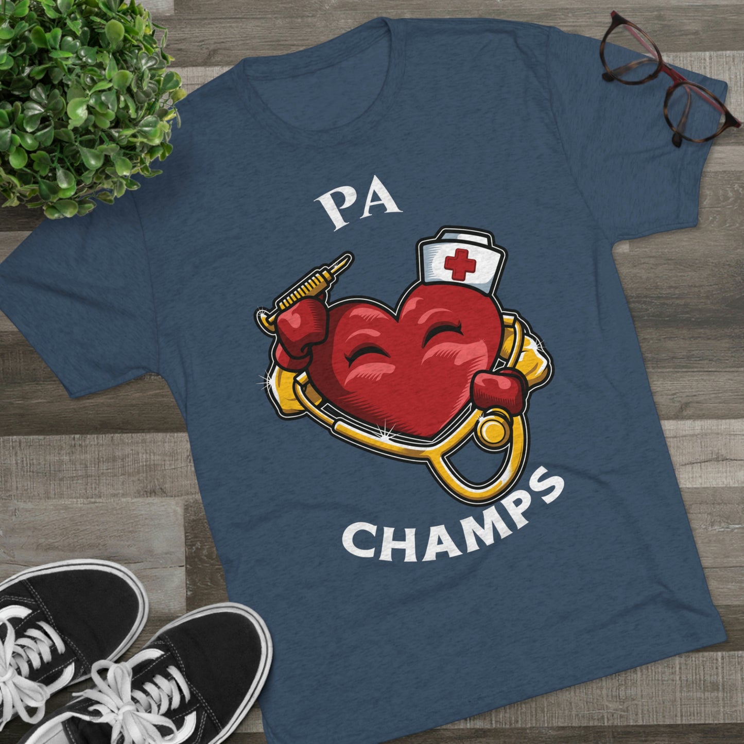 PA CHAMPS - PREMIUM SOFT - Unisex Tri-Blend Crew Tee (Next Level 6010)
