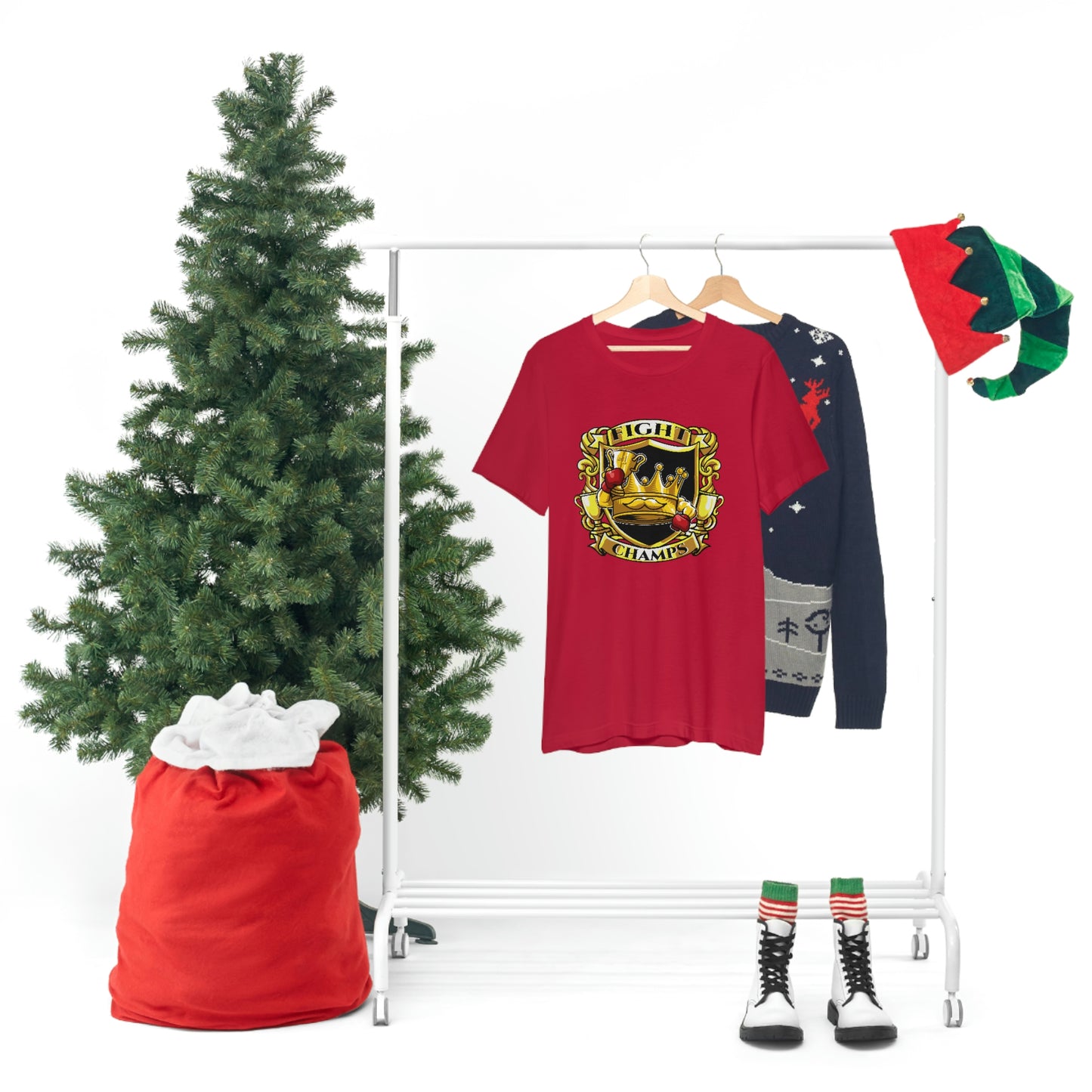 Fight Champs! Unisex Jersey Short Sleeve Tee (Bella+Canvas)