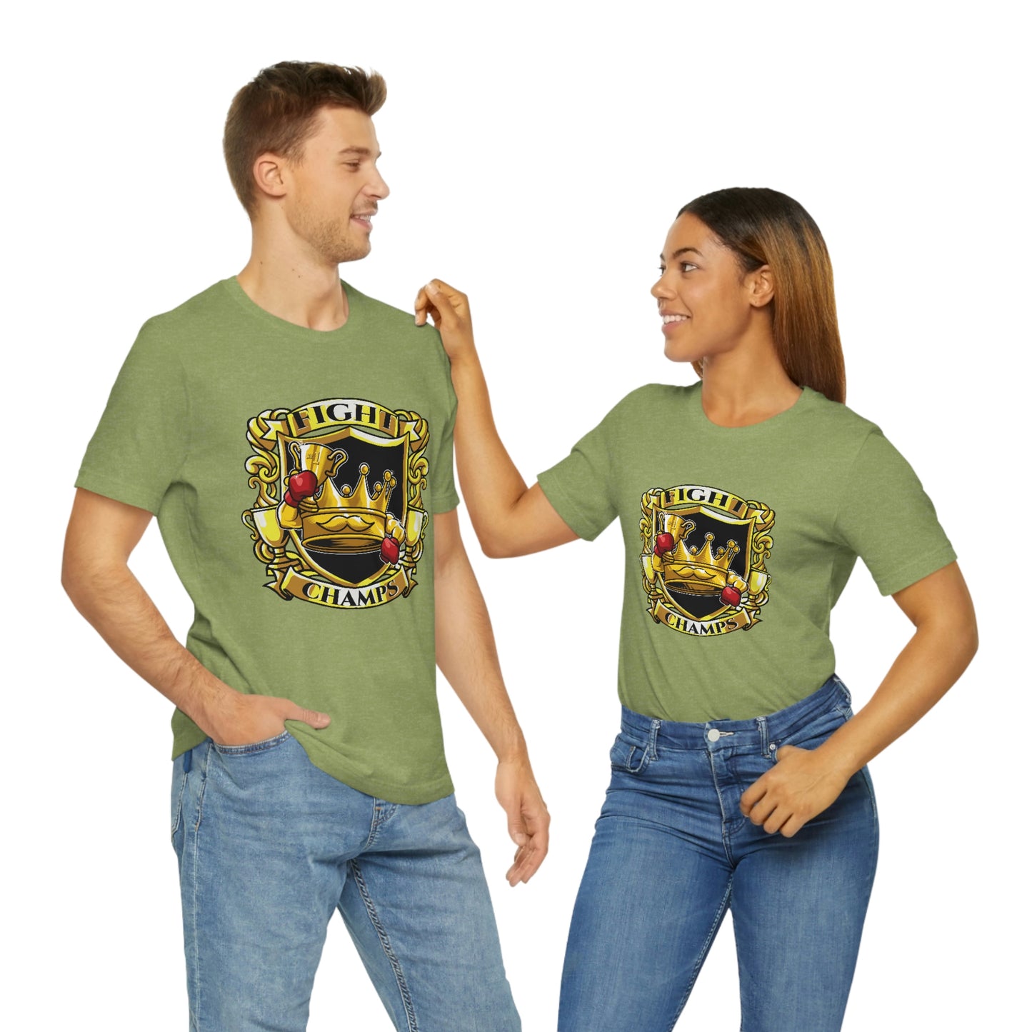 Fight Champs! Unisex Jersey Short Sleeve Tee (Bella+Canvas)