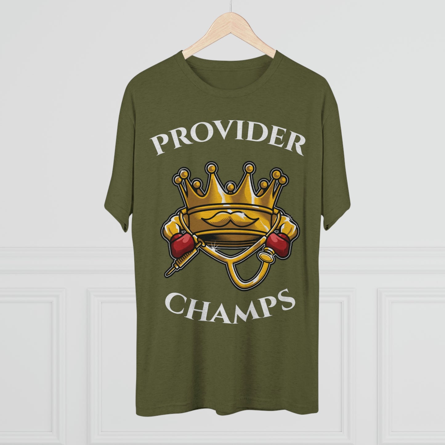 PROVIDER CHAMPS - PREMIUM SOFT - Unisex Tri-Blend Crew Tee (Next Level 6010)