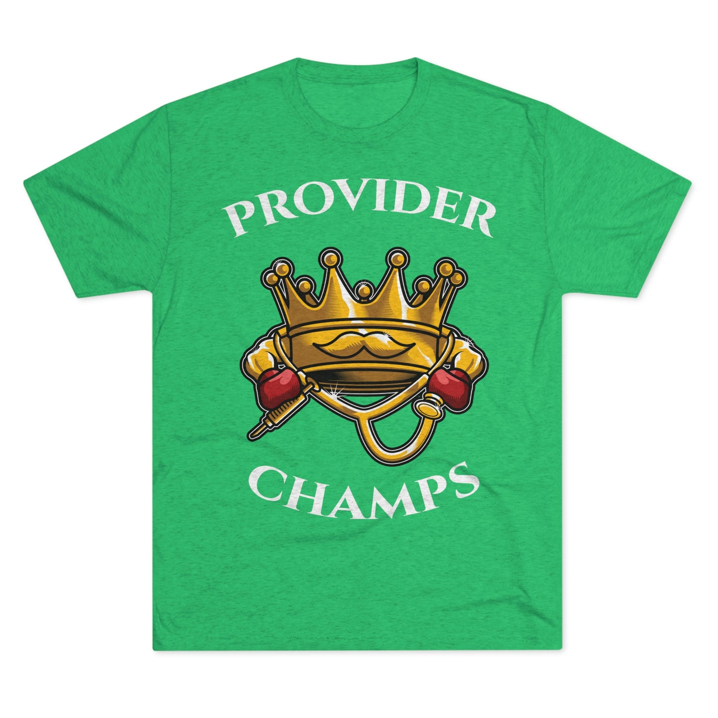 PROVIDER CHAMPS - PREMIUM SOFT - Unisex Tri-Blend Crew Tee (Next Level 6010)
