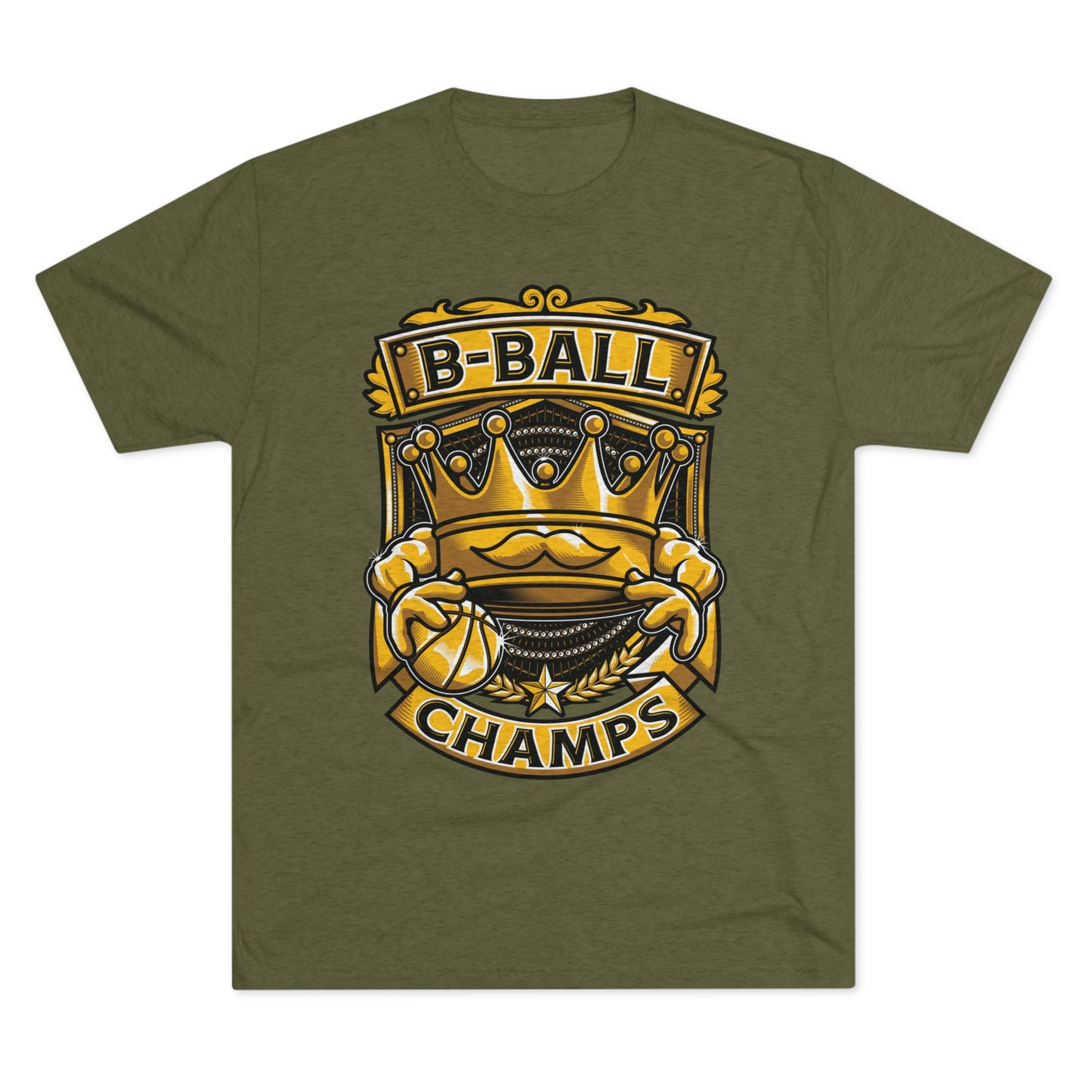 B-BALL CHAMPS - PREMIUM SOFT - Unisex Tri-Blend Crew Tee (Next Level 6010)