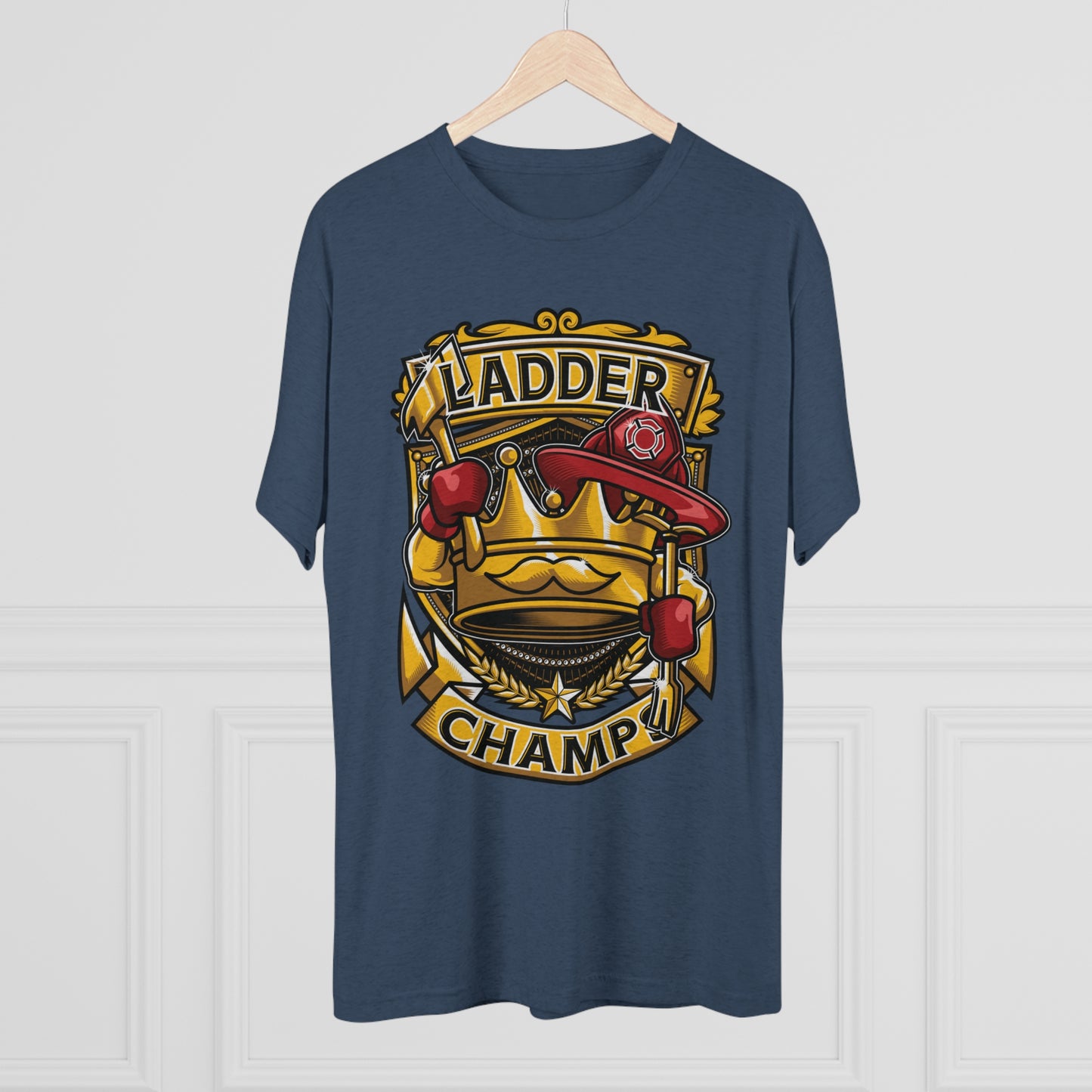LADDER CHAMPS - PREMIUM SOFT - Unisex Tri-Blend Crew Tee (Next Level 6010)