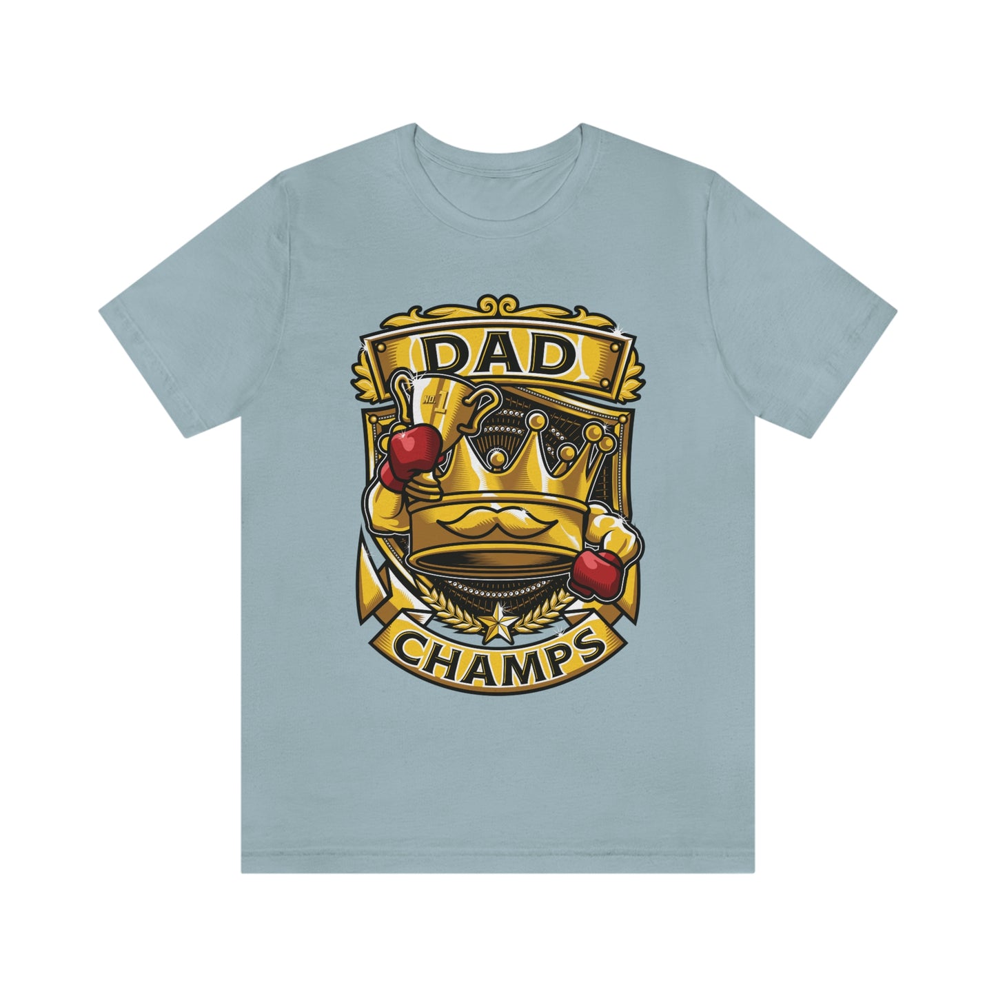 Dad Champs! - Unisex Jersey Short Sleeve Tee (Canvas-Bella)