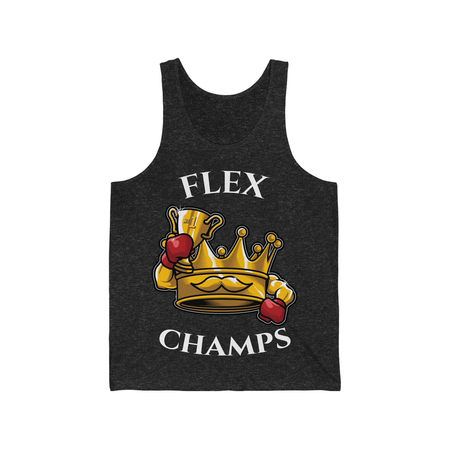 FLEX CHAMPS - PREMIUM SOFT - Unisex Jersey Tank (Bella+Canvas 3480)
