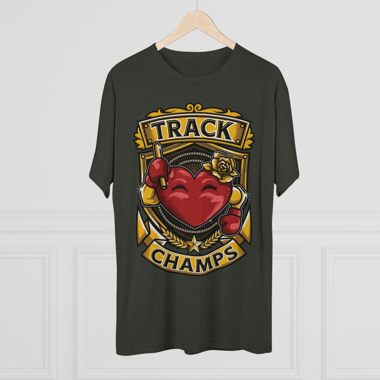 TRACK CHAMPS - PREMIUM SOFT - Unisex Tri-Blend Crew Tee (Next Level 6010)