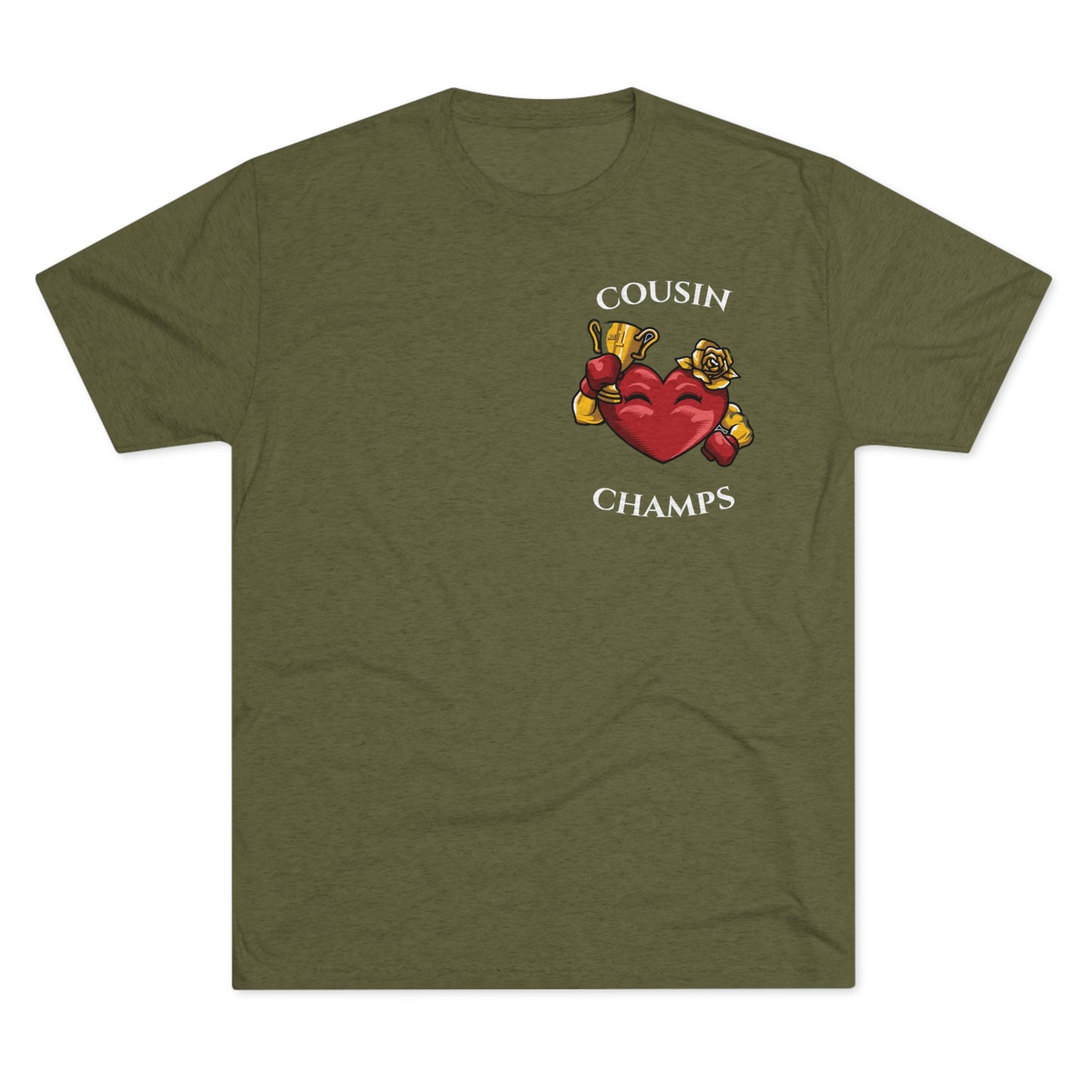 COUSIN CHAMPS - PREMIUM SOFT - Unisex Tri-Blend Crew Tee (Next Level 6010)