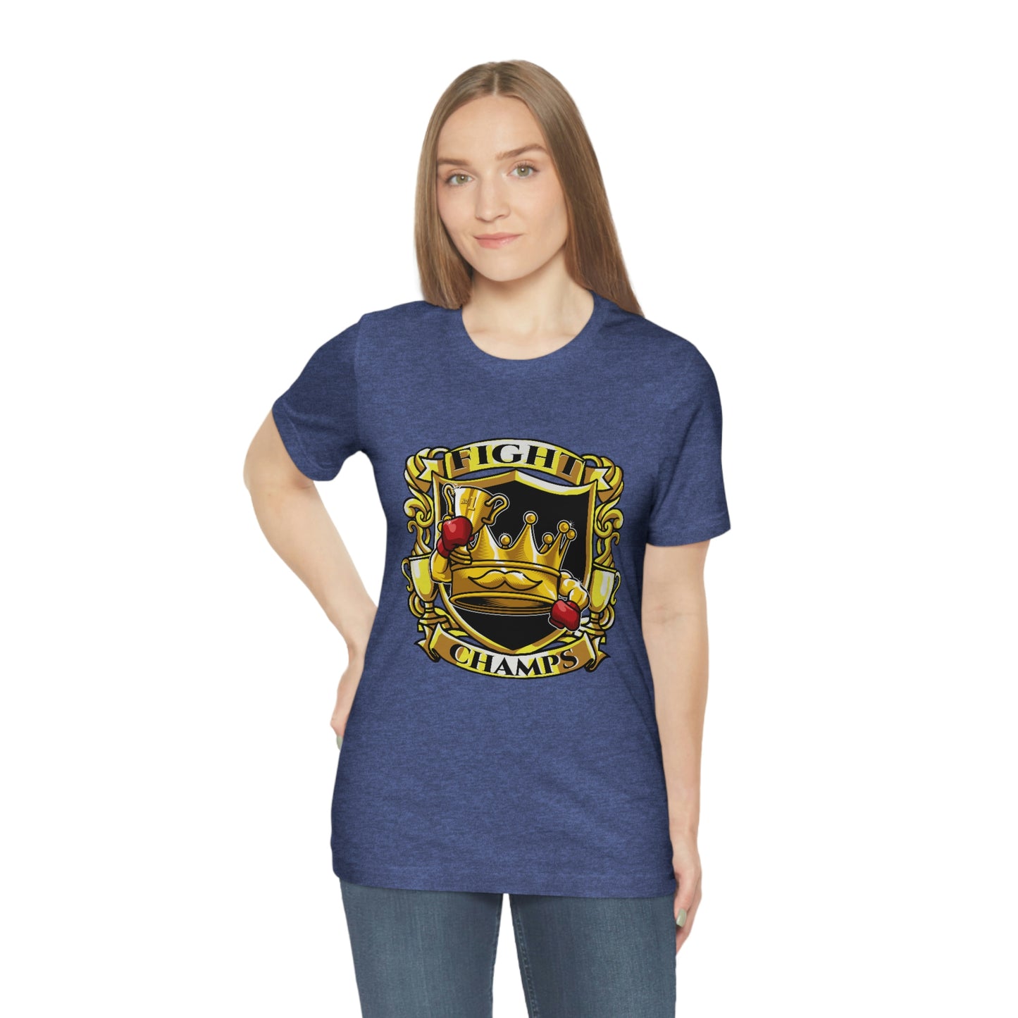 Fight Champs! Unisex Jersey Short Sleeve Tee (Bella+Canvas)