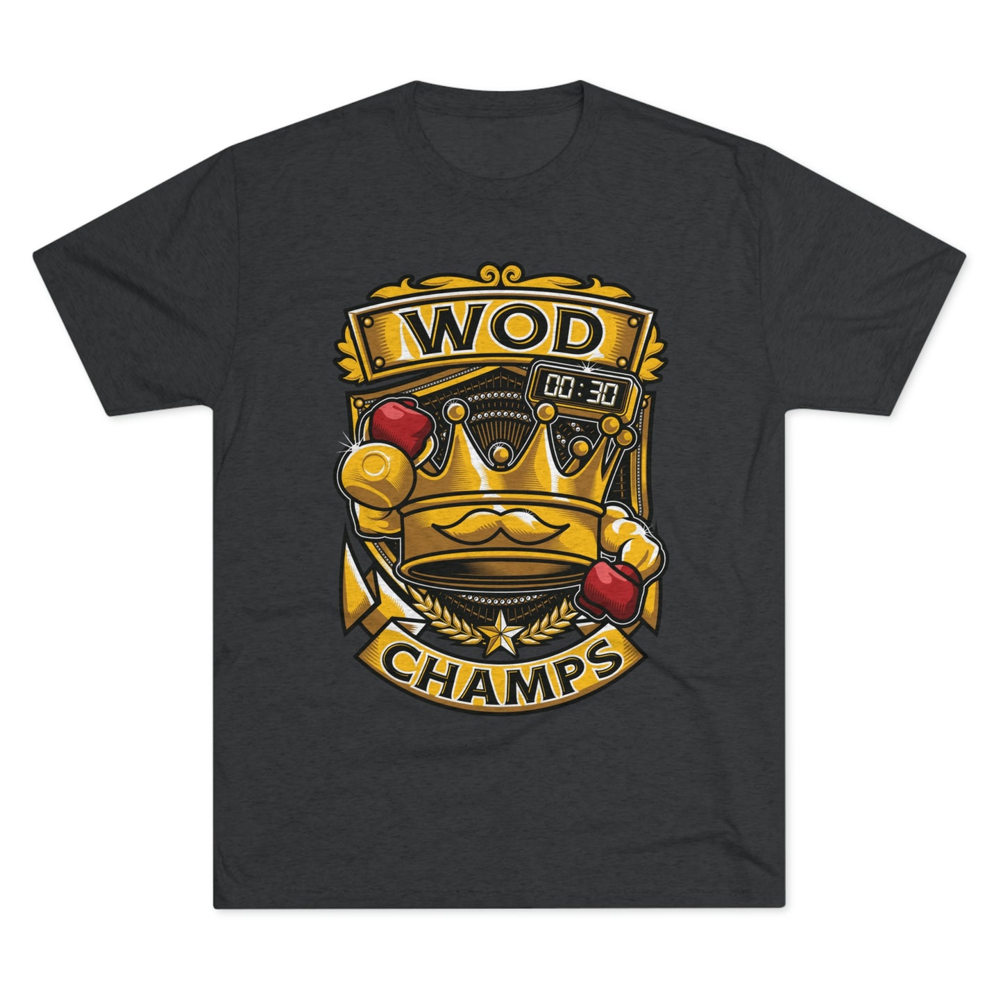 WOD CHAMPS - PREMIUM SOFT - Unisex Tri-Blend Crew Tee (Next Level 6010)
