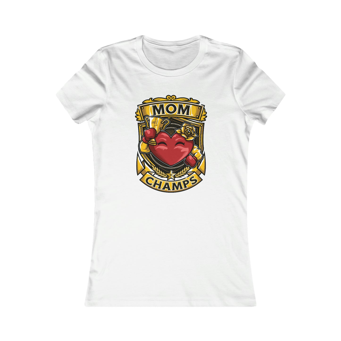 Mom Champs! Women's Favorite Tee (Bella+Canva)