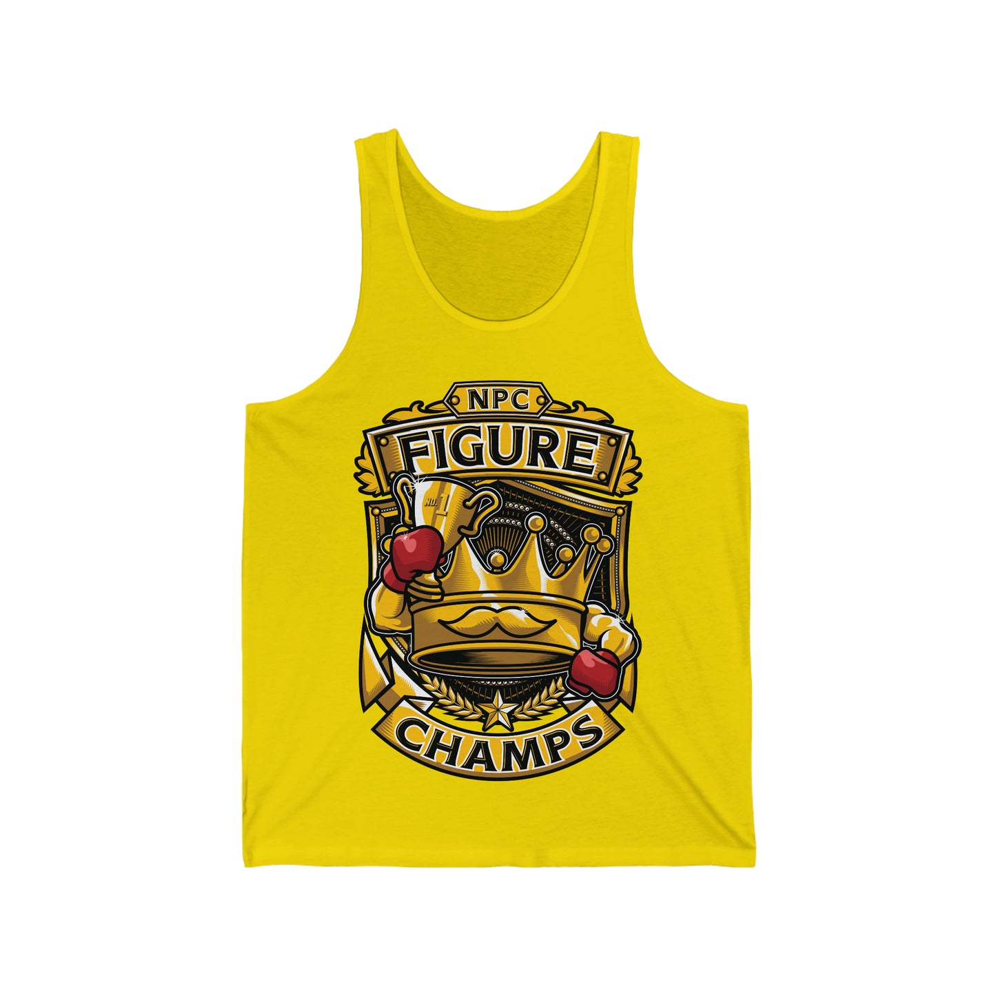 NPC FIGURE CHAMPS - PREMIUM SOFT - Unisex Jersey Tank (Bella+Canvas 3480)