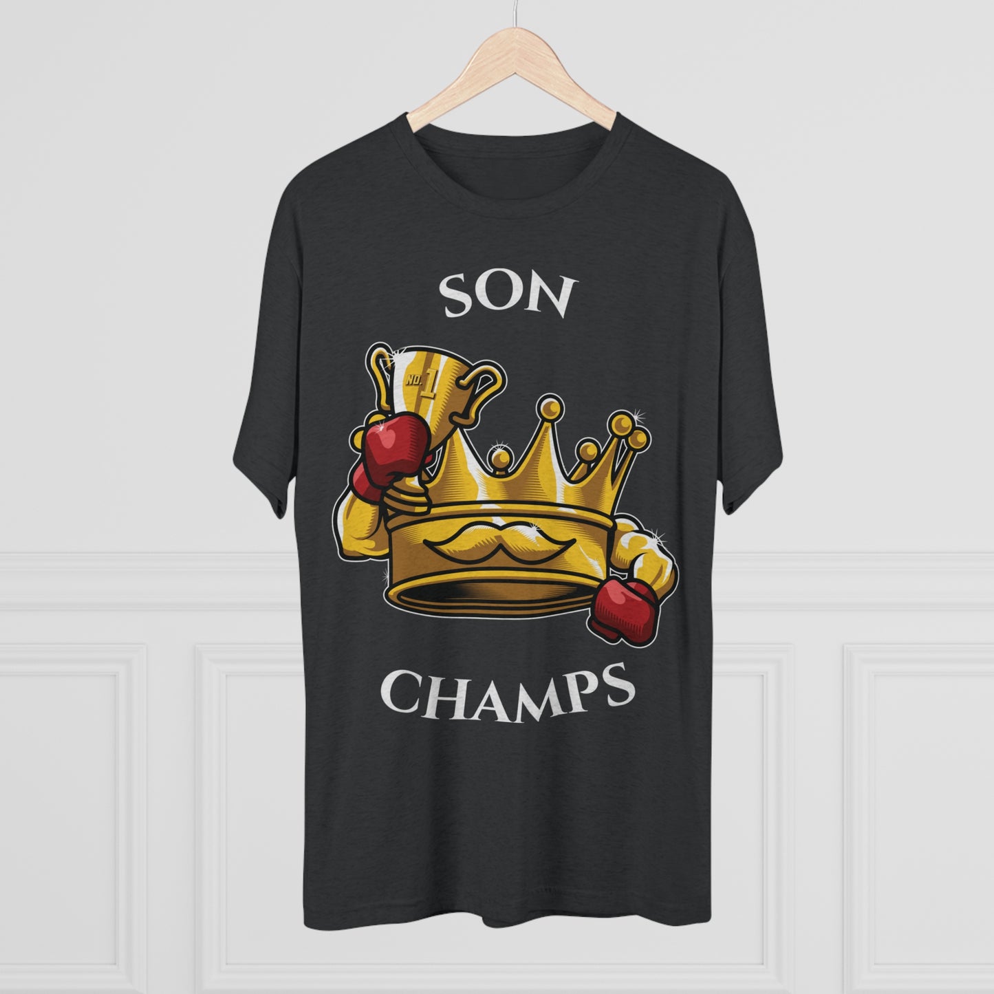 SON CHAMPS - PREMIUM SOFT - Unisex Tri-Blend Crew Tee (Next Level 6010)