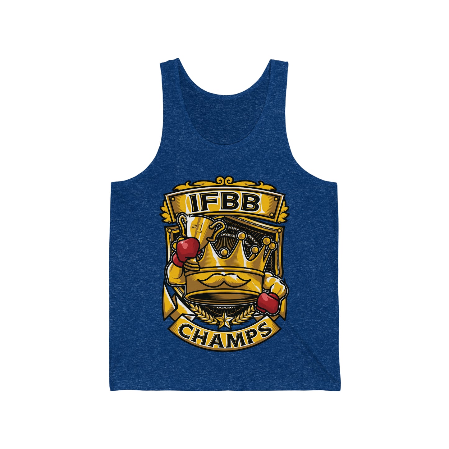 IFBB CHAMPS - PREMIUM SOFT - Unisex Jersey Tank (Bella+Canvas 3480)