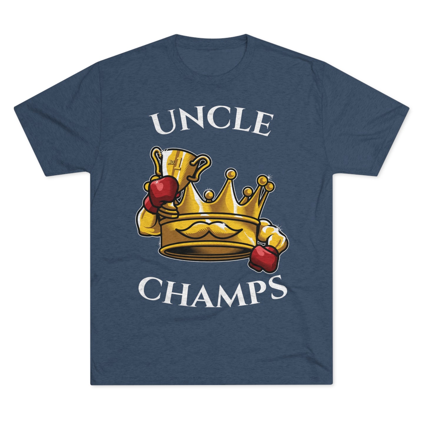 UNCLE CHAMPS - PREMIUM SOFT - Unisex Tri-Blend Crew Tee (Next Level 6010)