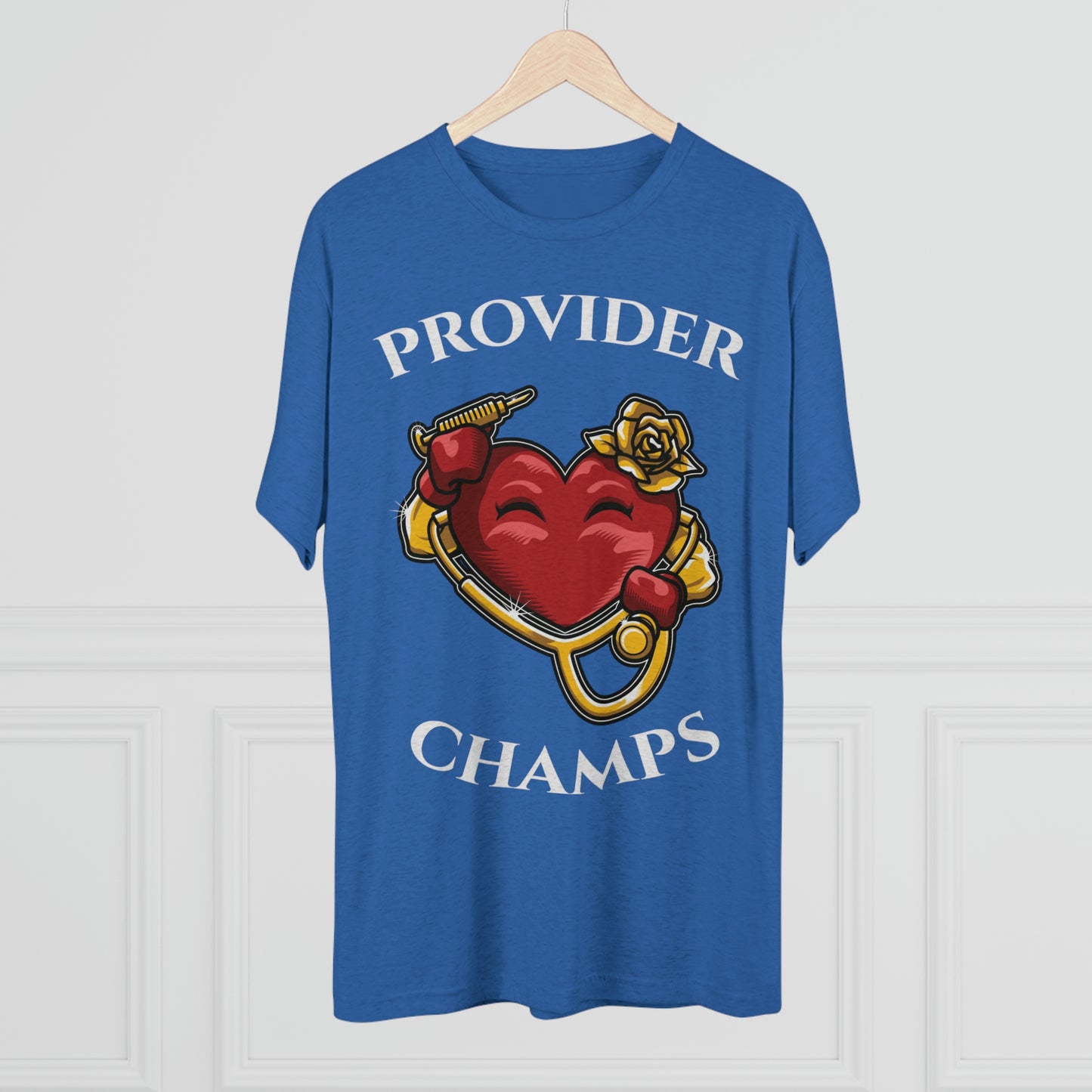 PROVIDER CHAMPS - PREMIUM SOFT - Unisex Tri-Blend Crew Tee (Next Level 6010)