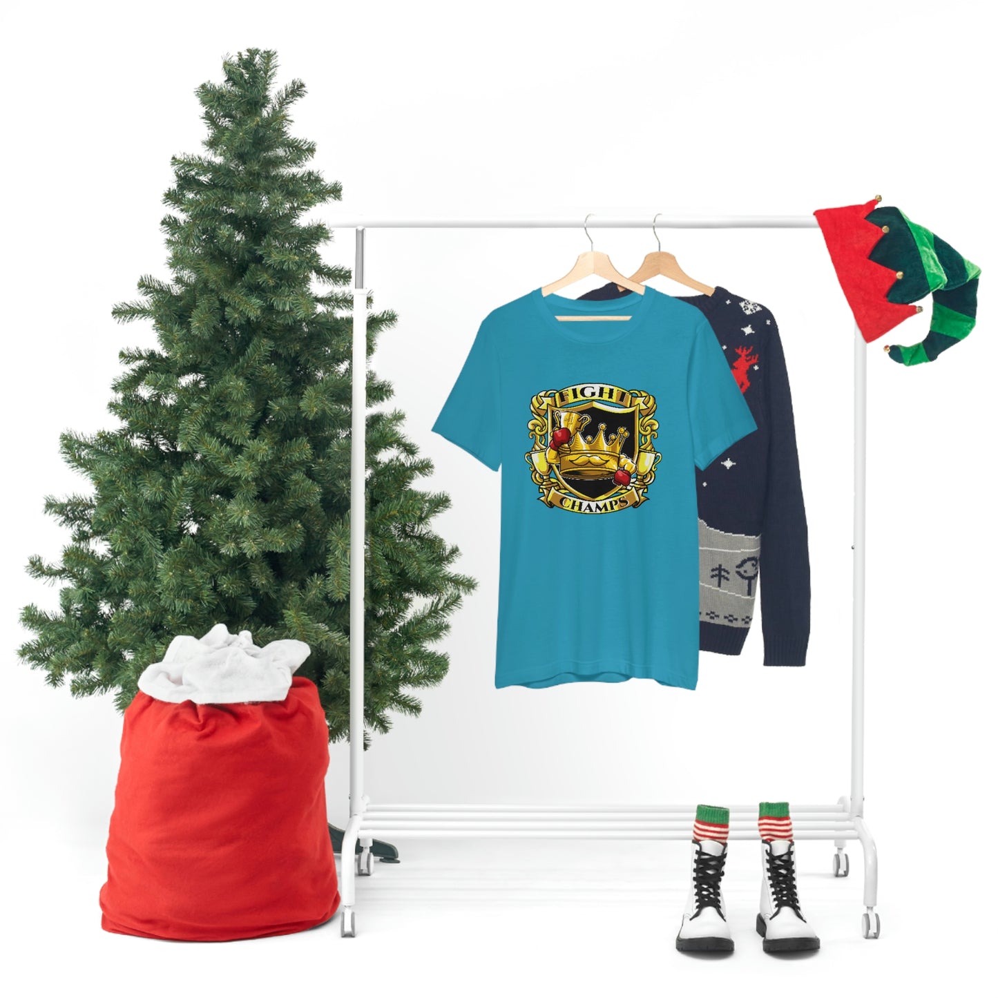 Fight Champs! Unisex Jersey Short Sleeve Tee (Bella+Canvas)