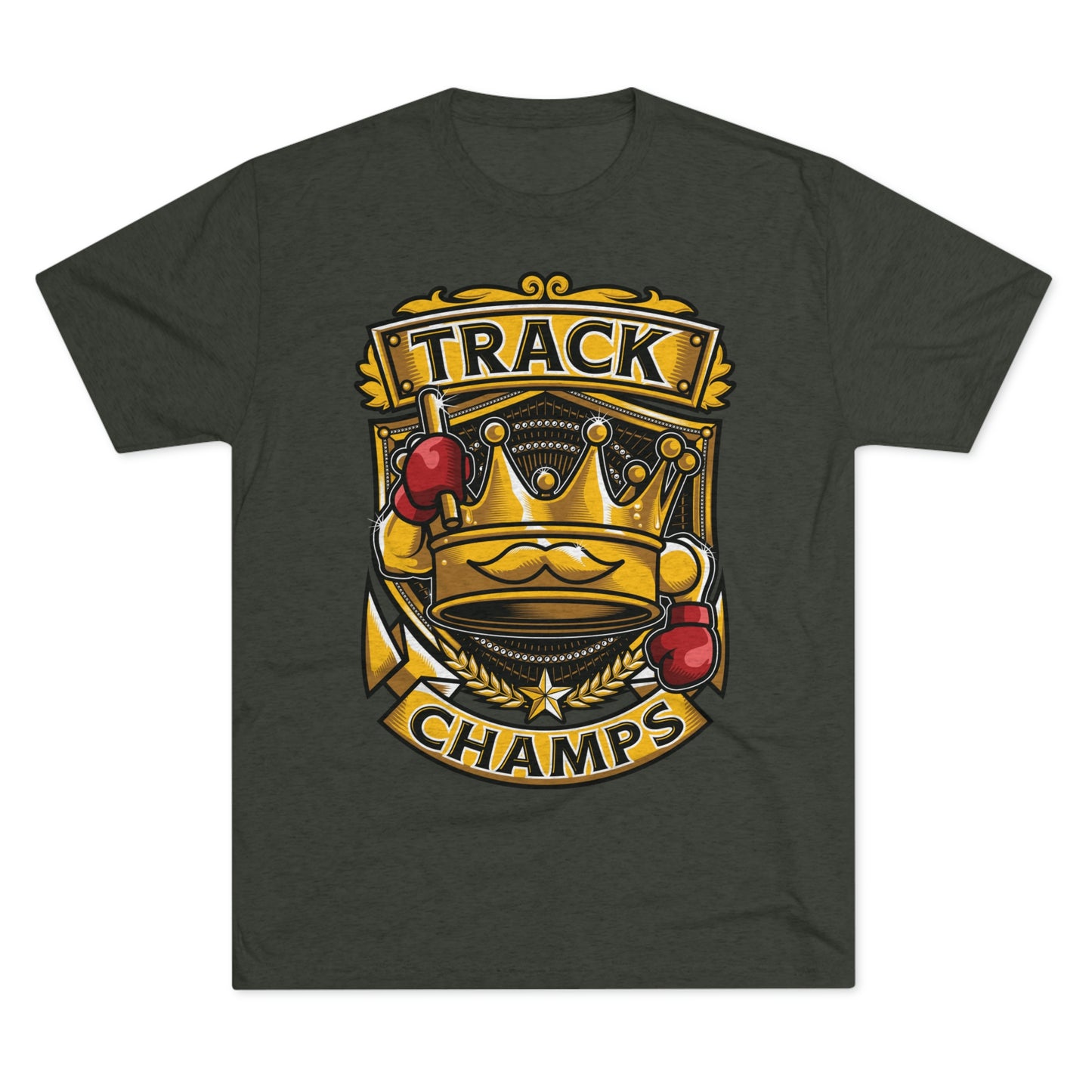 TRACK CHAMPS - PREMIUM SOFT - Unisex Tri-Blend Crew Tee (Next Level 6010)