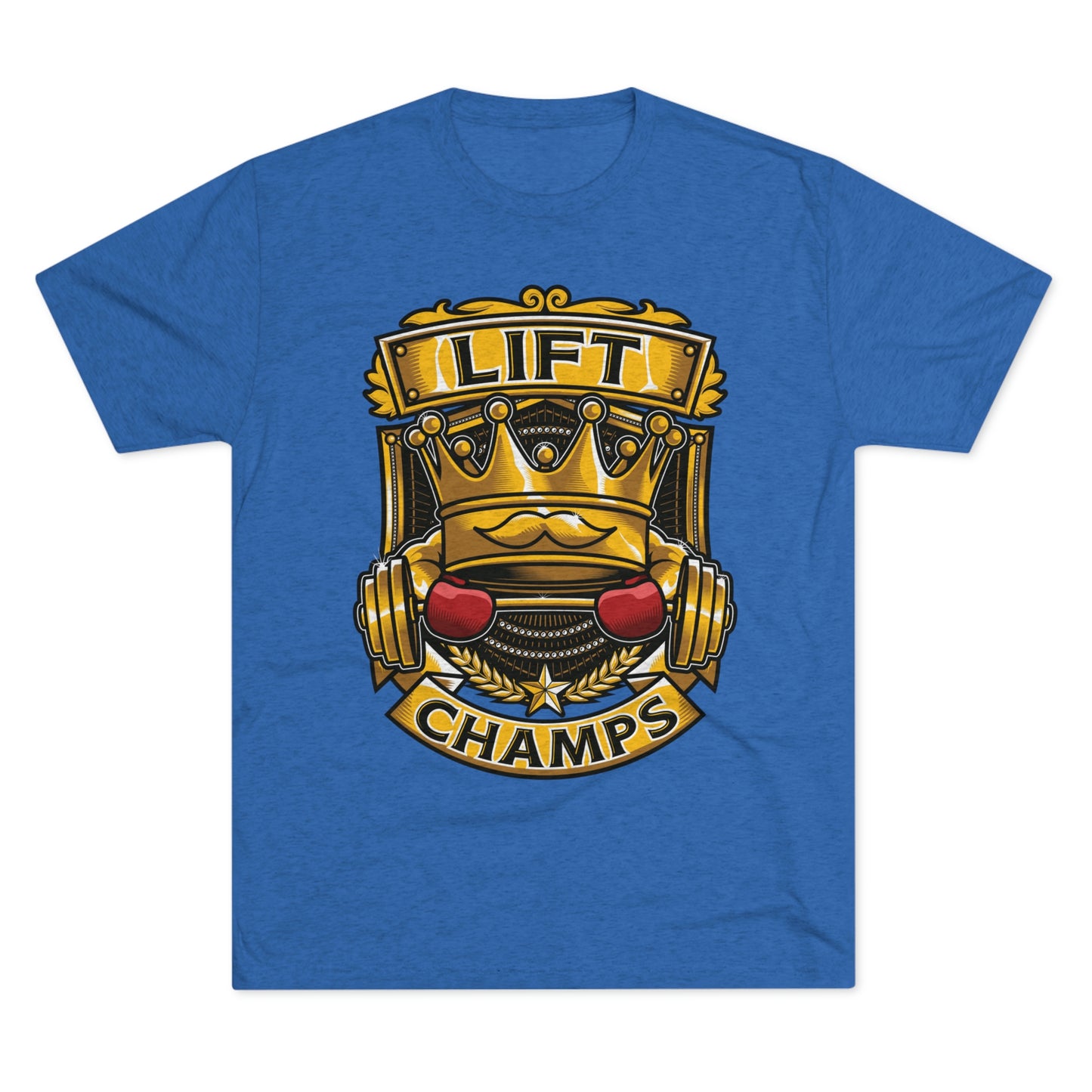 LIFT CHAMPS - PREMIUM SOFT - Unisex Tri-Blend Crew Tee (Next Level 6010)