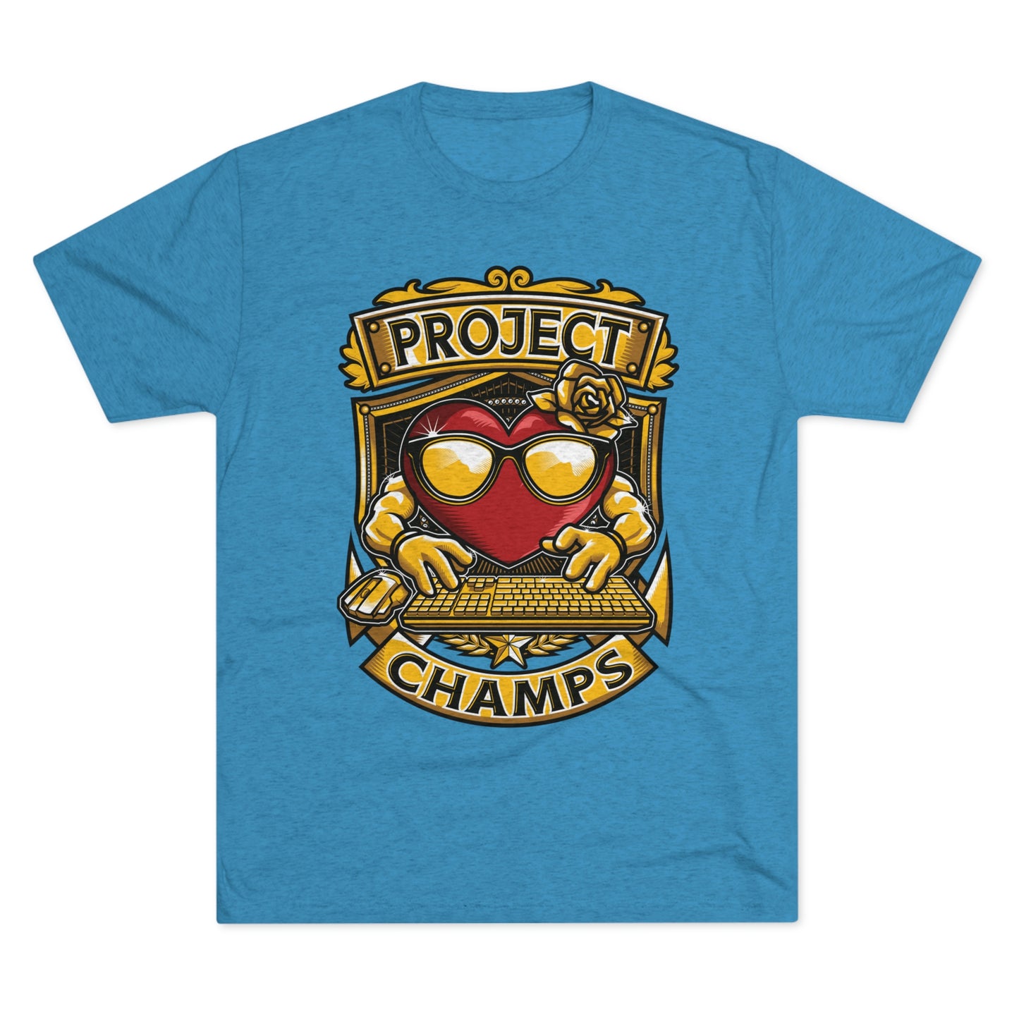 PROJECT CHAMPS - PREMIUM SOFT - Unisex Tri-Blend Crew Tee (Next Level 6010)