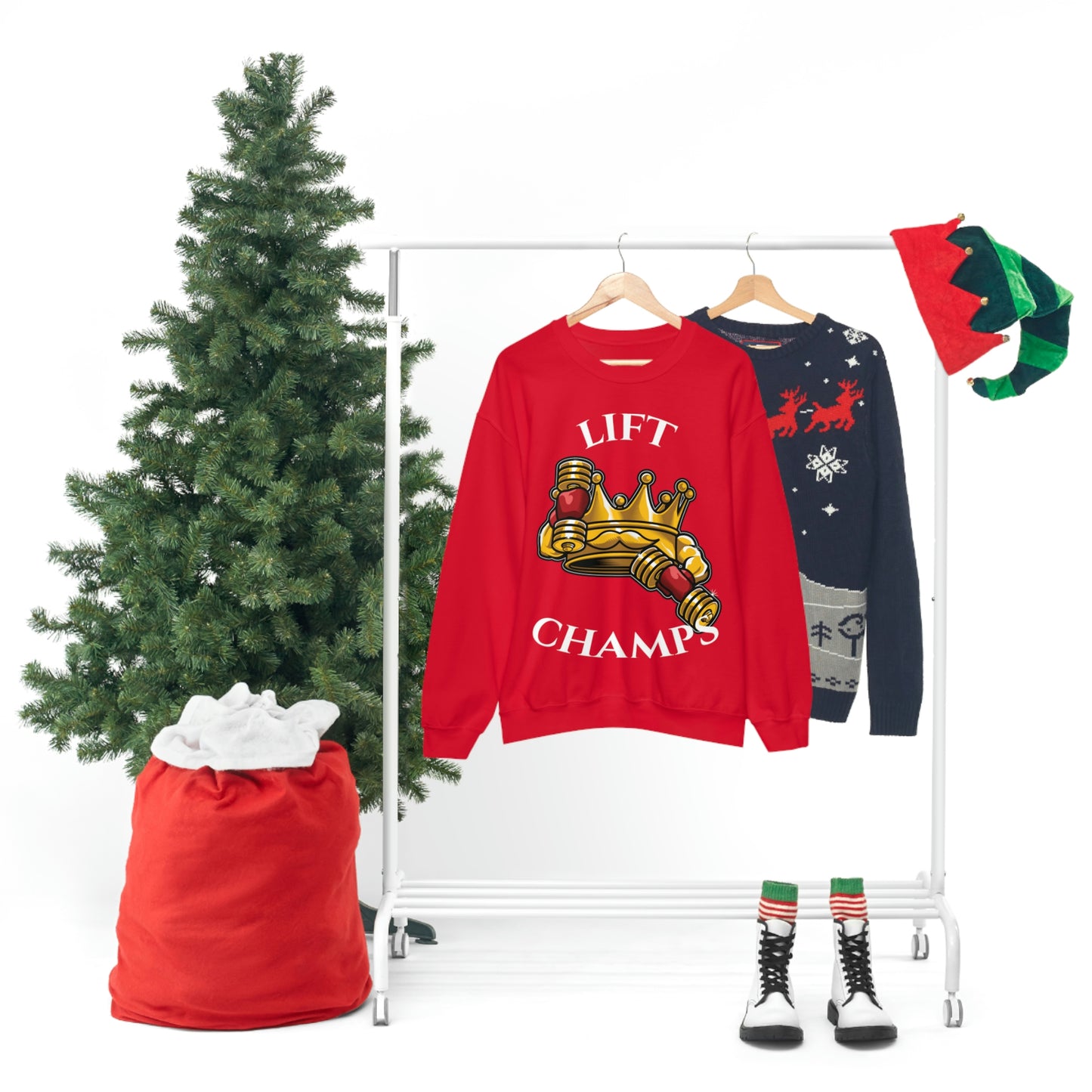 Lift Champs! - Unisex Heavy Blend™ Crewneck Sweatshirt