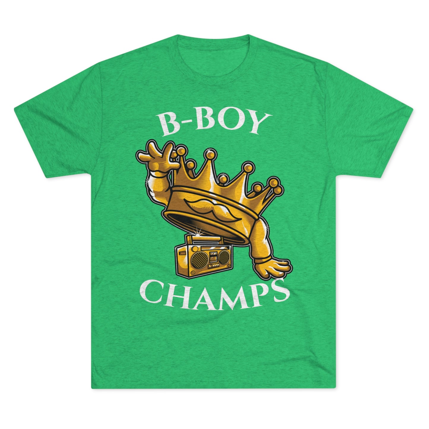 B-BOY CHAMPS (No Crest) - PREMIUM SOFT - Unisex Tri-Blend Crew Tee (Next Level 6010)