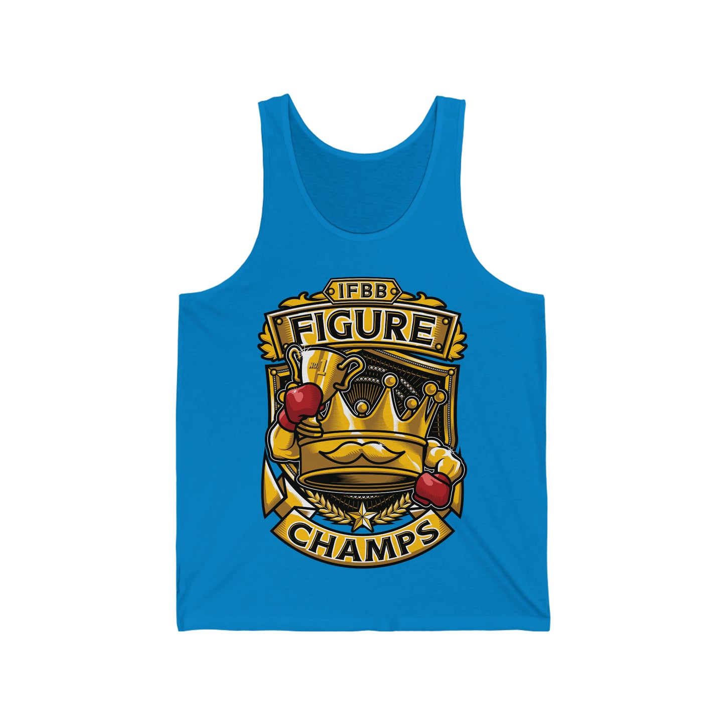 IFBB FIGURE CHAMPS - PREMIUM SOFT - Unisex Jersey Tank (Bella+Canvas 3480)