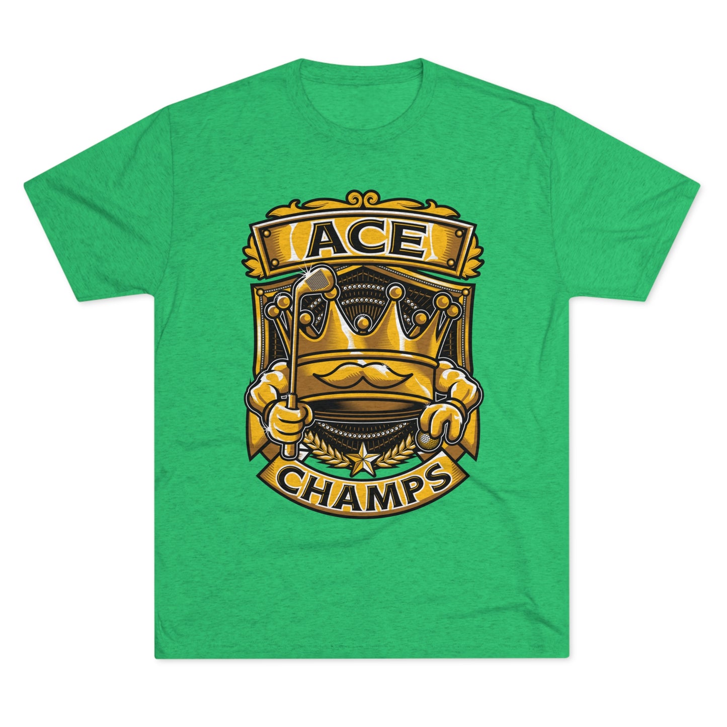 ACE CHAMPS - PREMIUM SOFT - Unisex Tri-Blend Crew Tee (Next Level 6010)