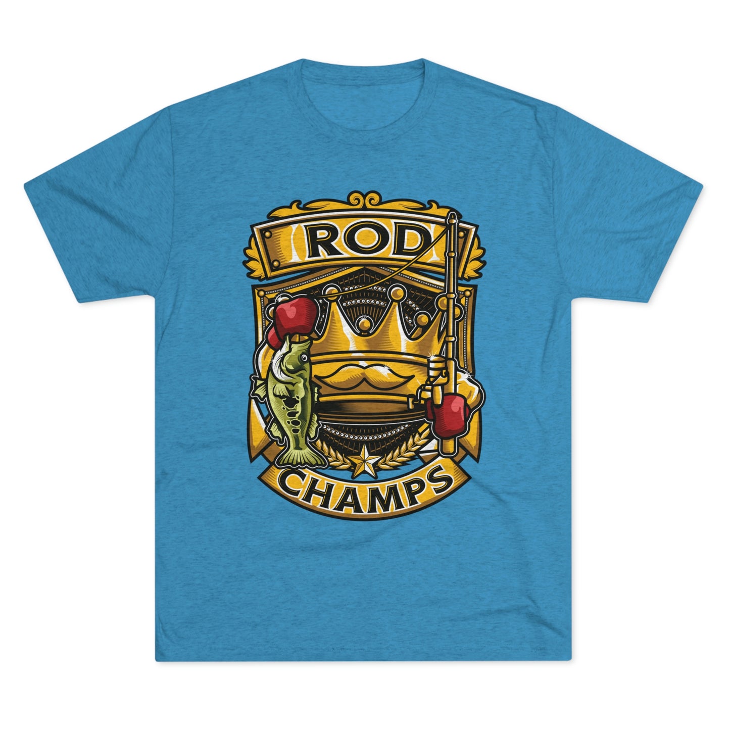 ROD CHAMPS - PREMIUM SOFT - Unisex Tri-Blend Crew Tee (Next Level 6010)