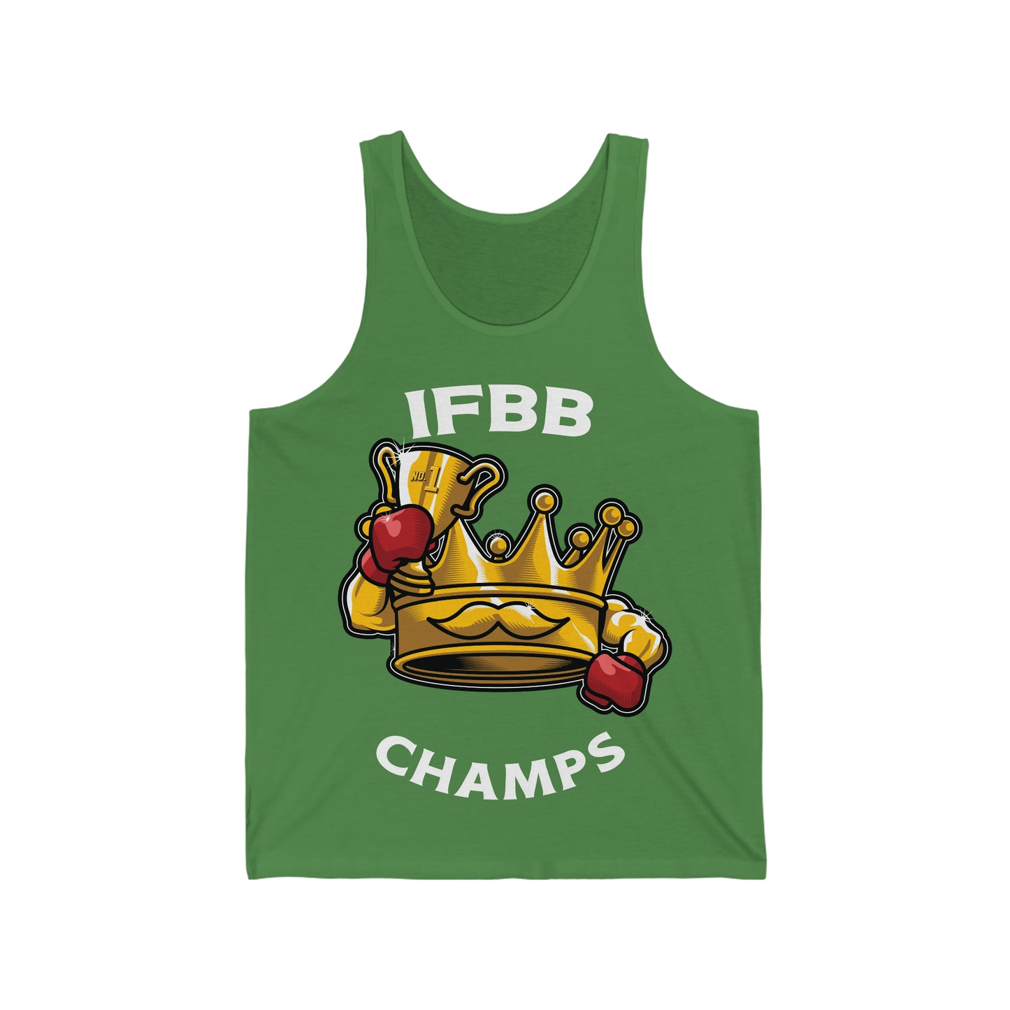 IFBB CHAMPS (v2) - PREMIUM SOFT - Unisex Jersey Tank (Bella+Canvas 3480)