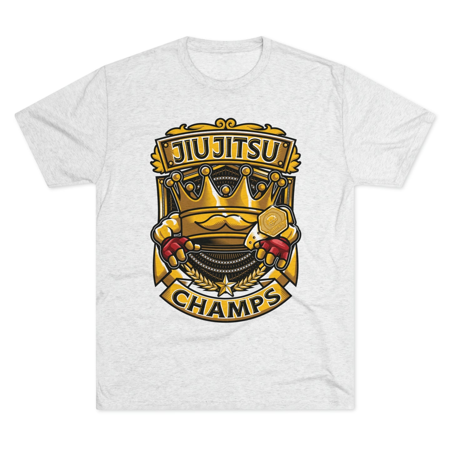 JIUJITSU CHAMPS - PREMIUM SOFT - Unisex Tri-Blend Crew Tee (Next Level 6010)