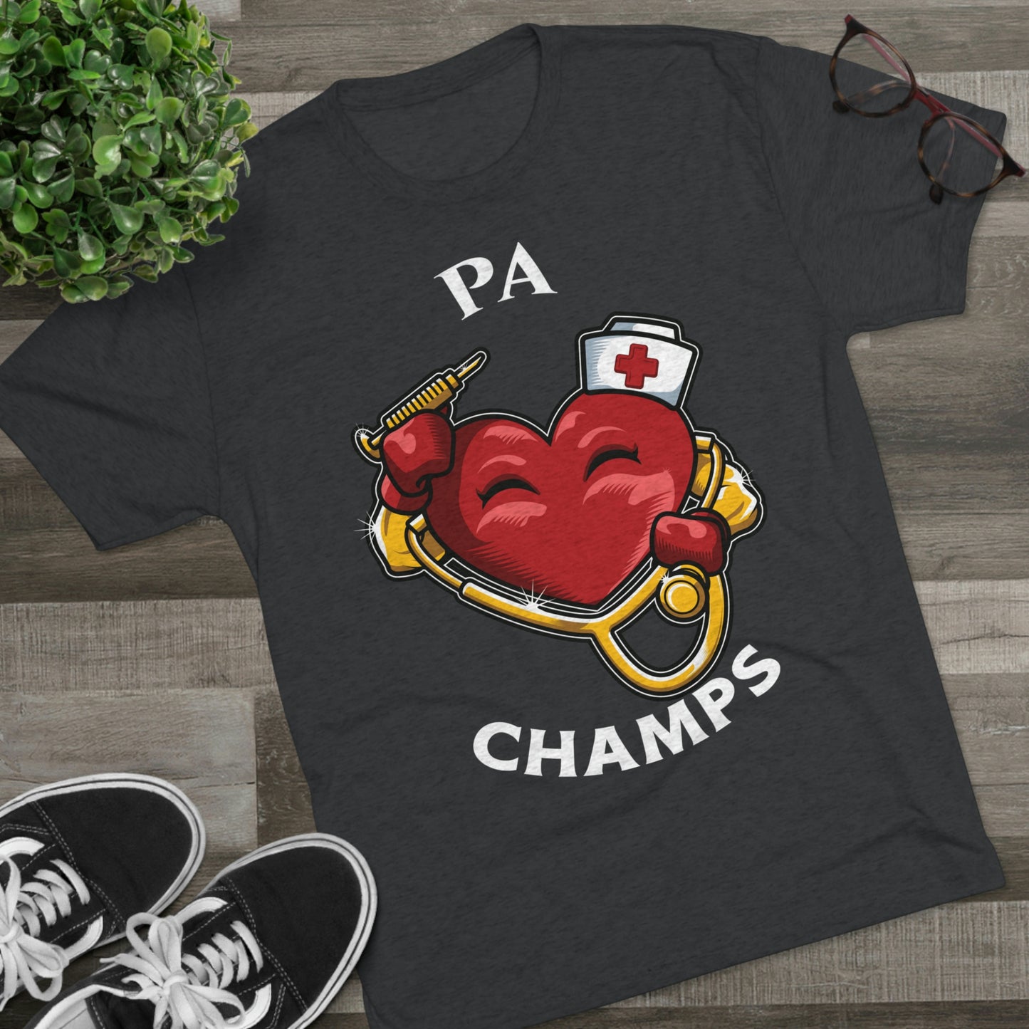 PA CHAMPS - PREMIUM SOFT - Unisex Tri-Blend Crew Tee (Next Level 6010)