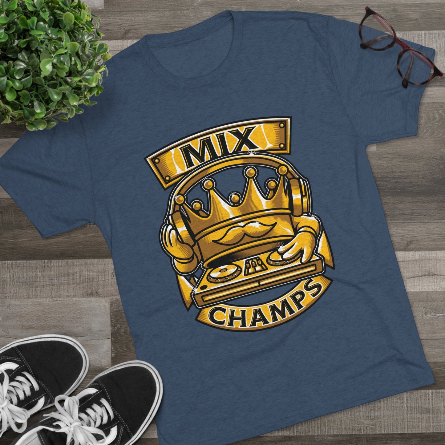 MIX CHAMPS - PREMIUM SOFT - Unisex Tri-Blend Crew Tee (Next Level 6010)