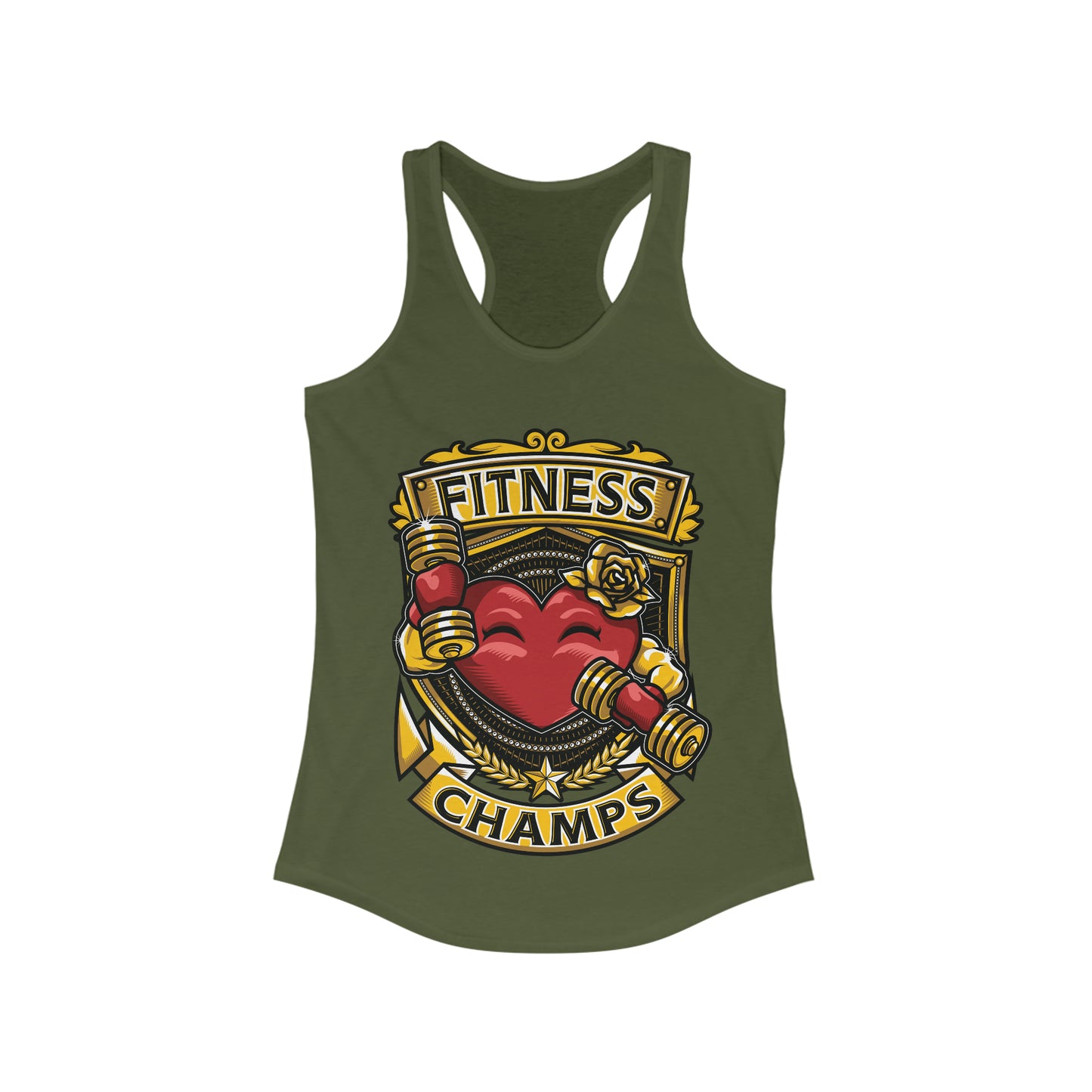 FITNESS CHAMPS - Women's Ideal Racerback Tank