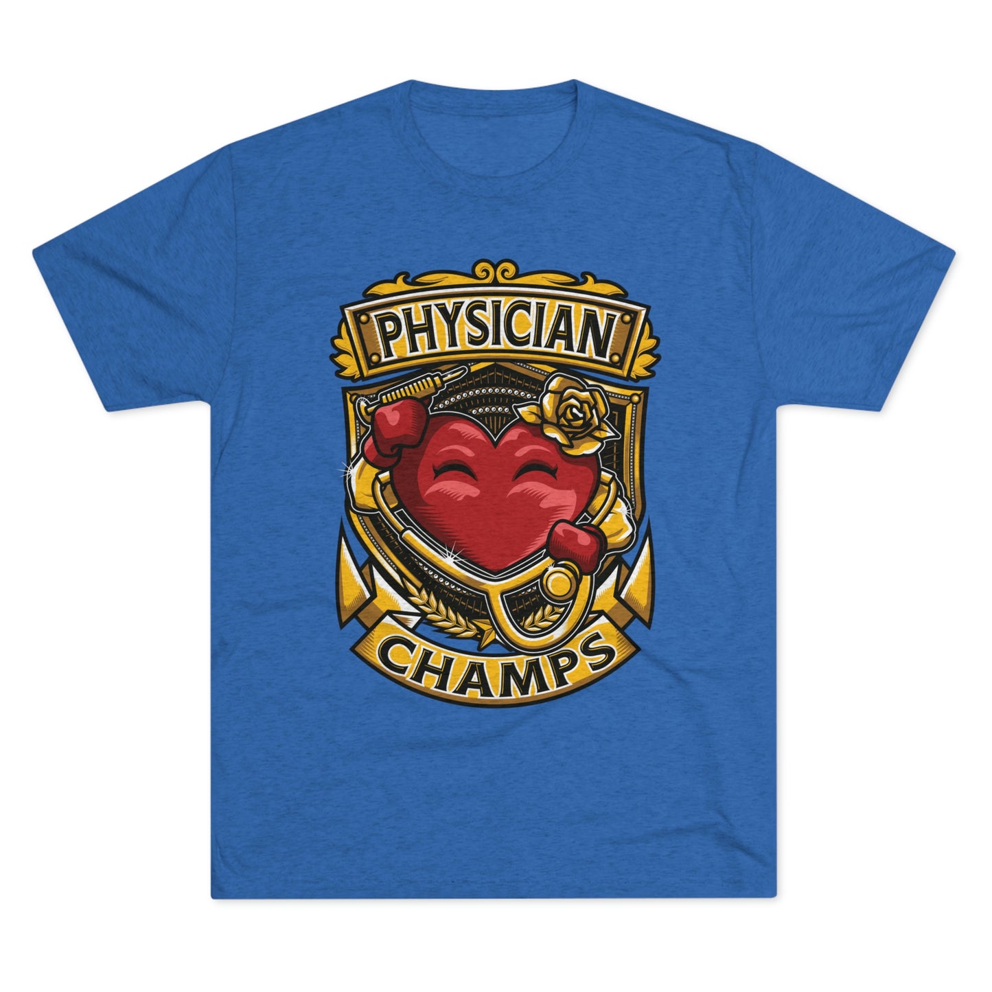 PHYSICIAN CHAMPS - PREMIUM SOFT - Unisex Tri-Blend Crew Tee (Next Level 6010)