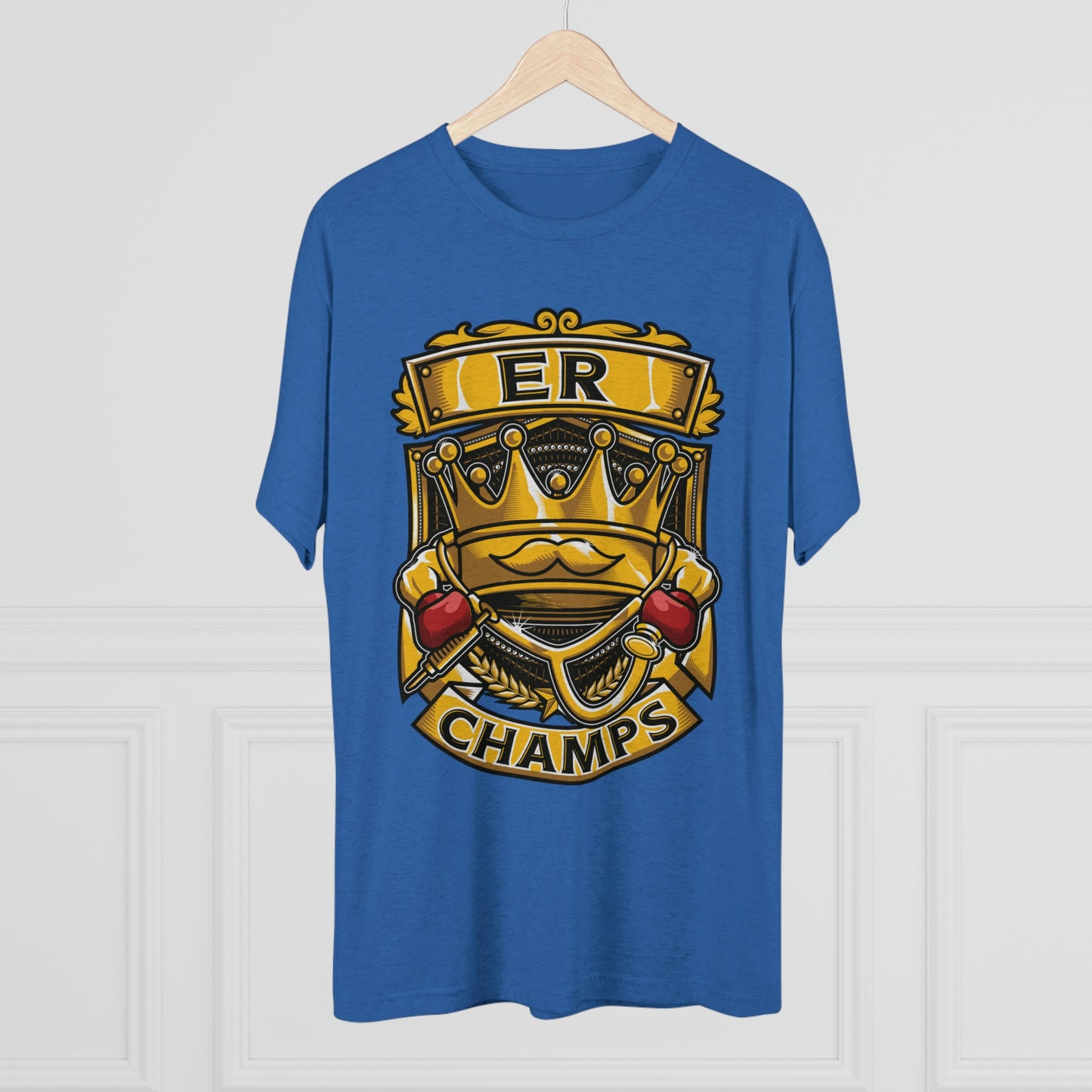 ER CHAMPS - PREMIUM SOFT - Unisex Tri-Blend Crew Tee (Next Level 6010)