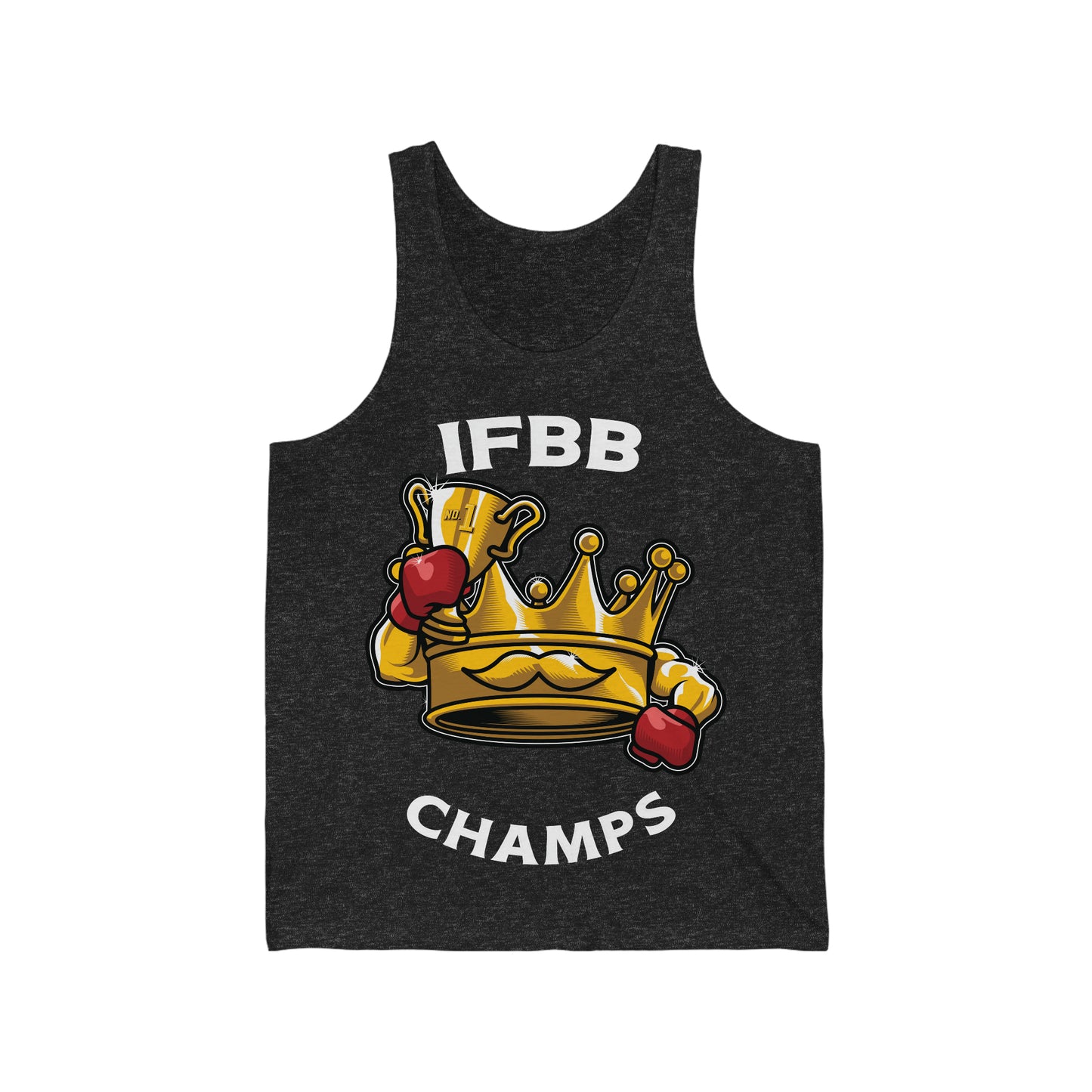 IFBB CHAMPS (v2) - PREMIUM SOFT - Unisex Jersey Tank (Bella+Canvas 3480)