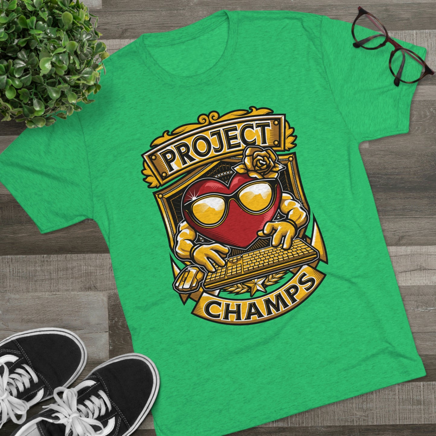 PROJECT CHAMPS - PREMIUM SOFT - Unisex Tri-Blend Crew Tee (Next Level 6010)