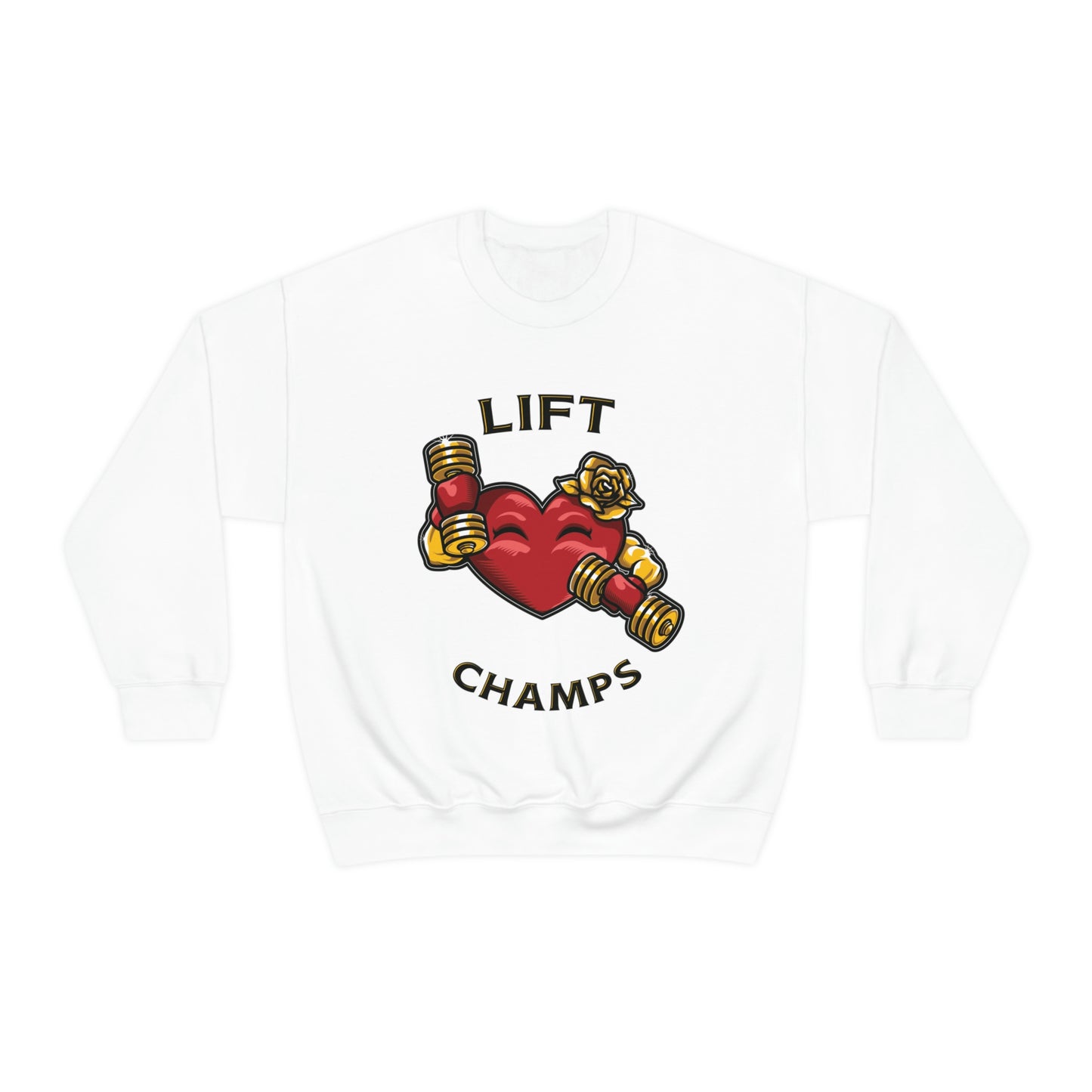 Lift Champs! - Unisex Heavy Blend™ Crewneck Sweatshirt