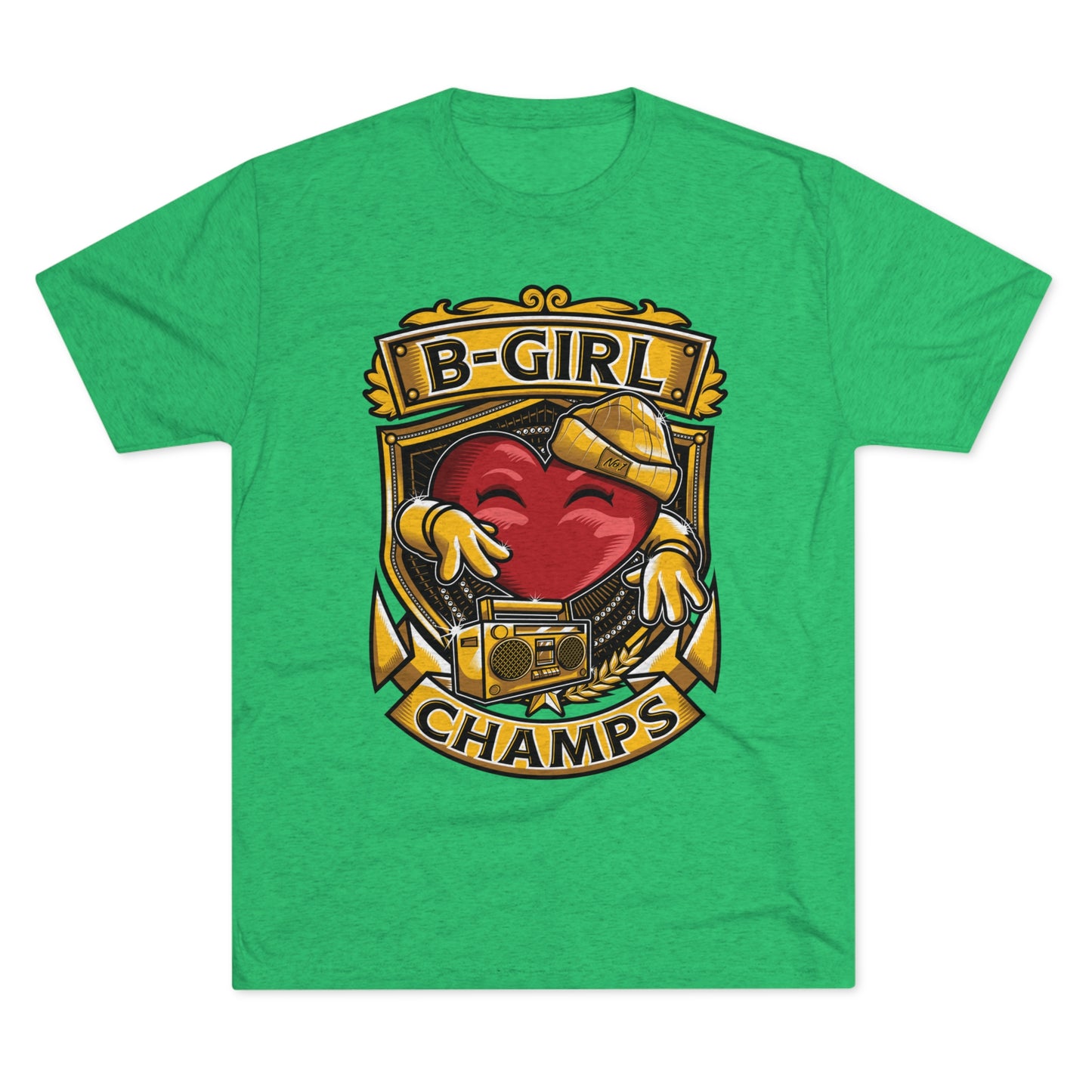 B-GIRL CHAMPS - PREMIUM SOFT - Unisex Tri-Blend Crew Tee (Next Level 6010)
