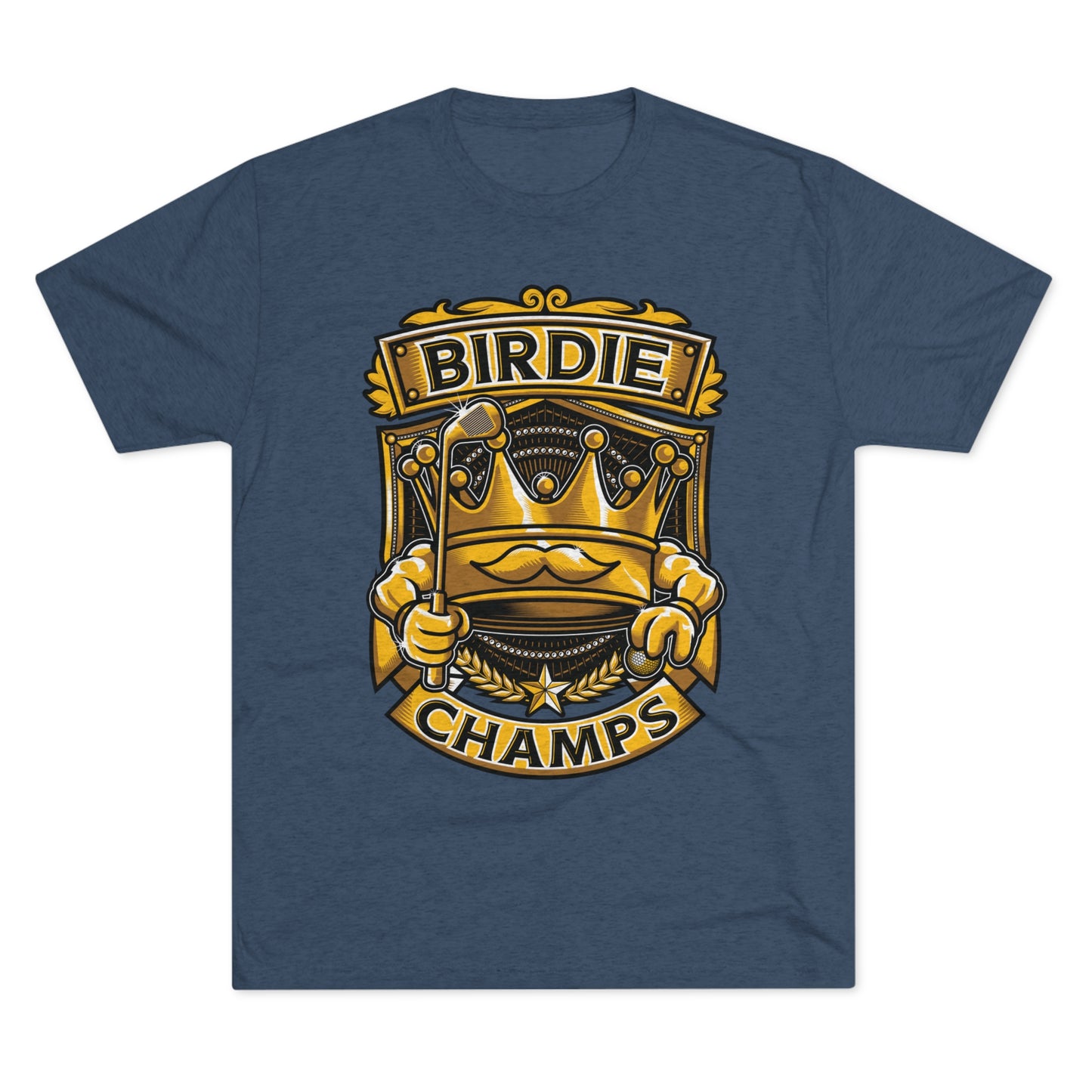 BIRDIE CHAMPS - PREMIUM SOFT - Unisex Tri-Blend Crew Tee (Next Level 6010)
